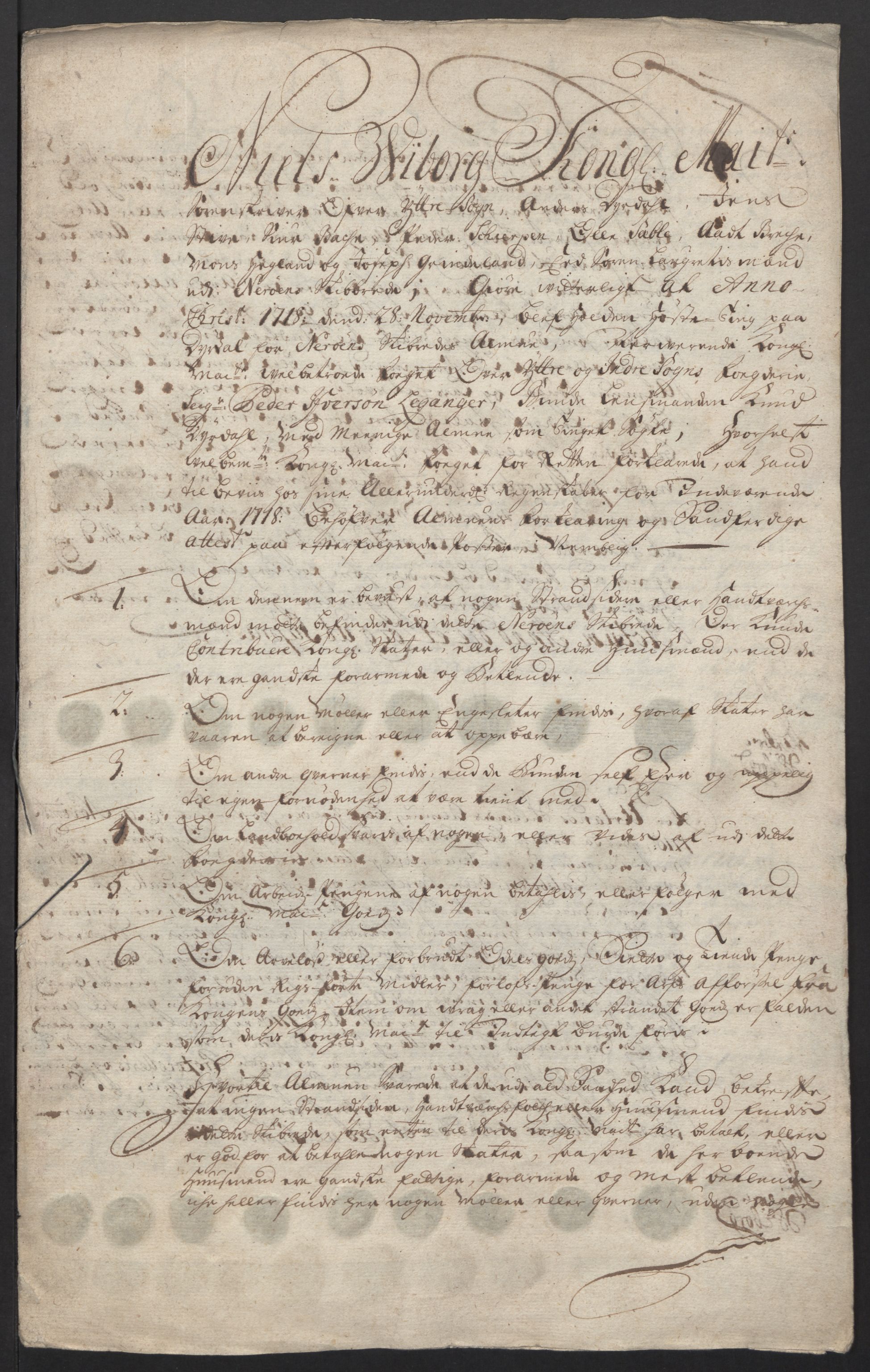 Rentekammeret inntil 1814, Reviderte regnskaper, Fogderegnskap, RA/EA-4092/R52/L3321: Fogderegnskap Sogn, 1717-1718, s. 496
