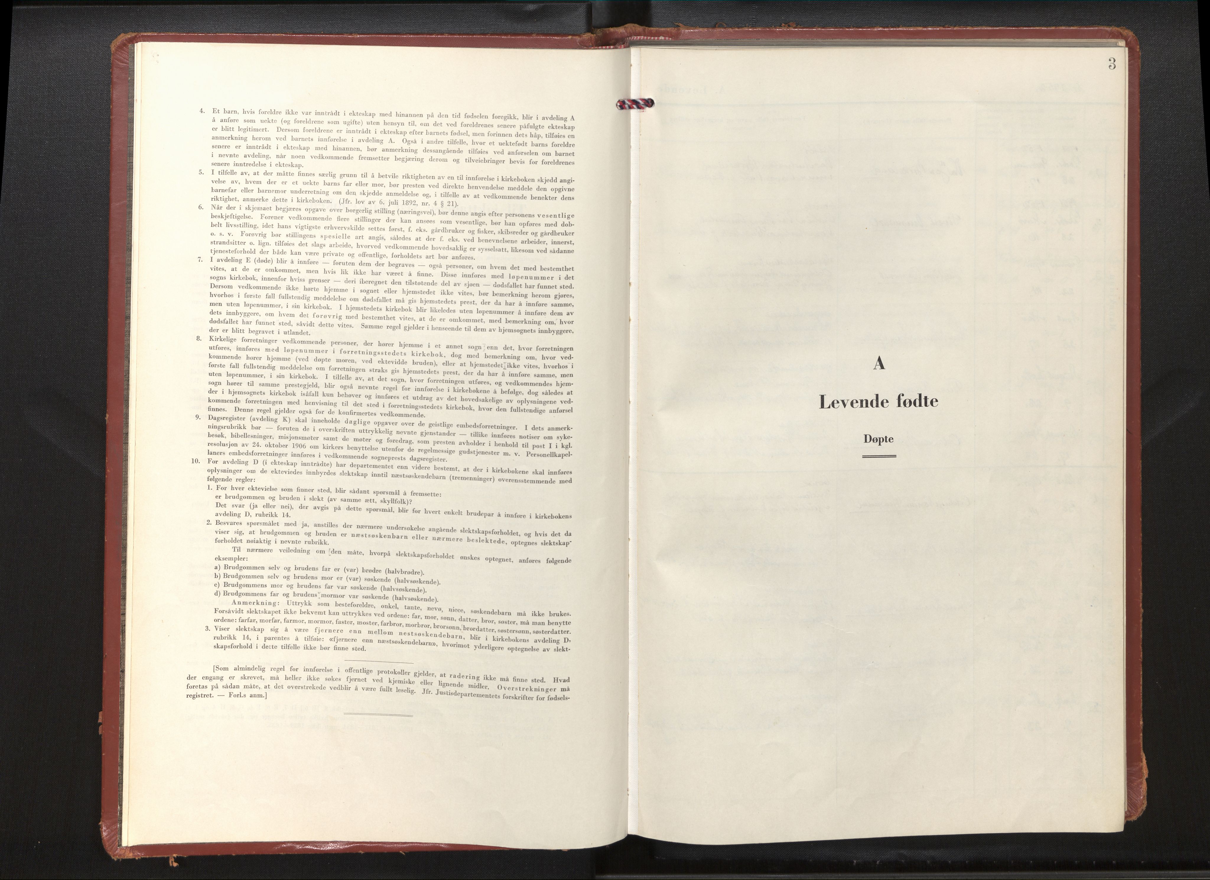 Gloppen sokneprestembete, AV/SAB-A-80101/H/Haa/Haae/L0004: Ministerialbok nr. E 4, 1952-1973, s. 2b-3a