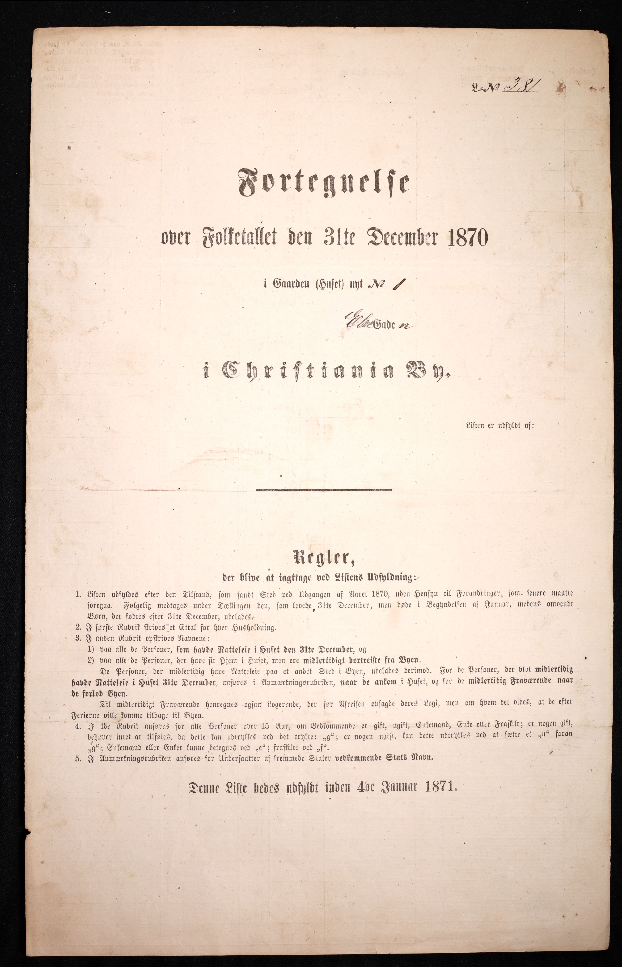 RA, Folketelling 1870 for 0301 Kristiania kjøpstad, 1870, s. 760