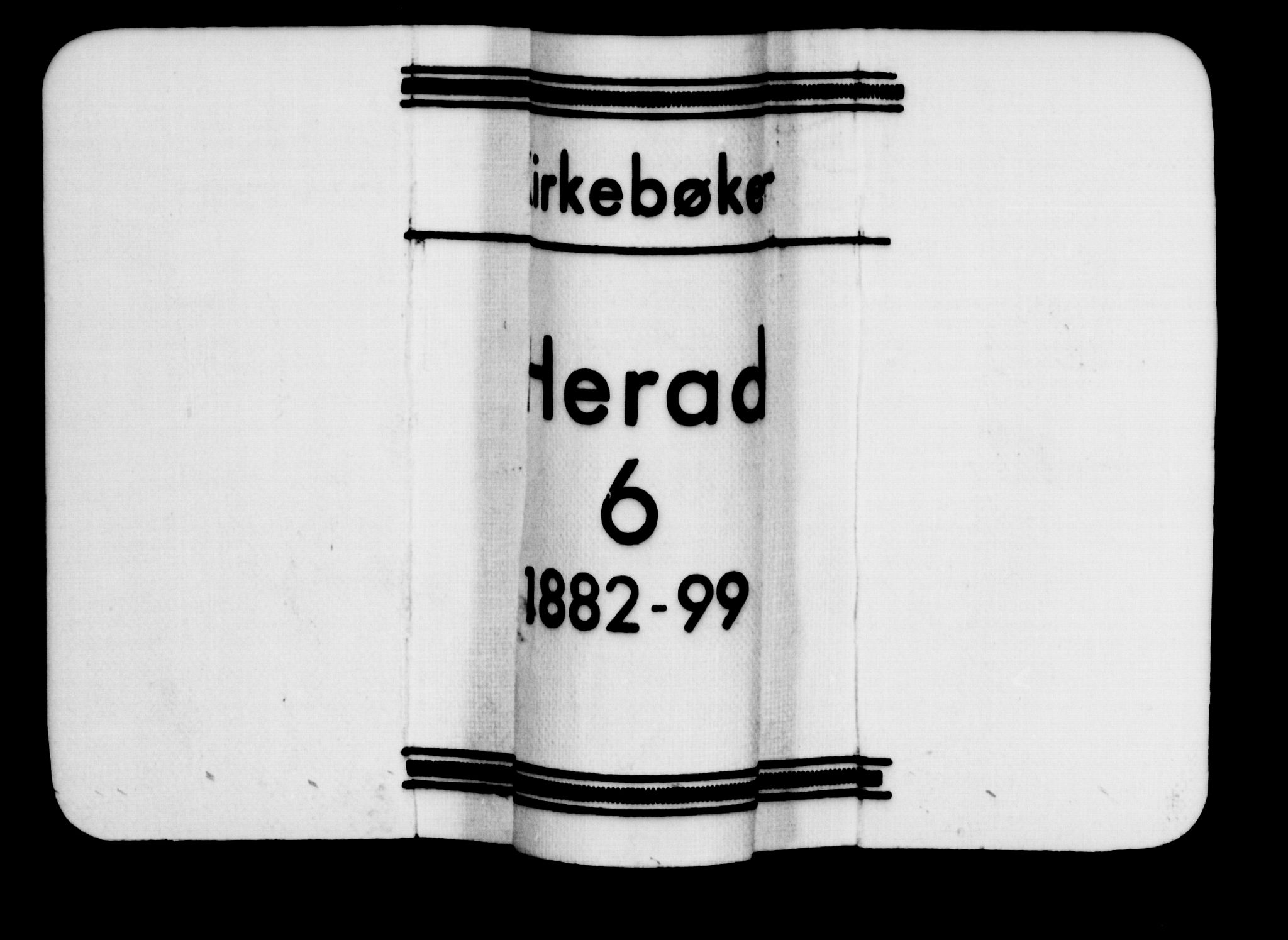 Herad sokneprestkontor, SAK/1111-0018/F/Fb/Fba/L0004: Klokkerbok nr. B 4, 1882-1899