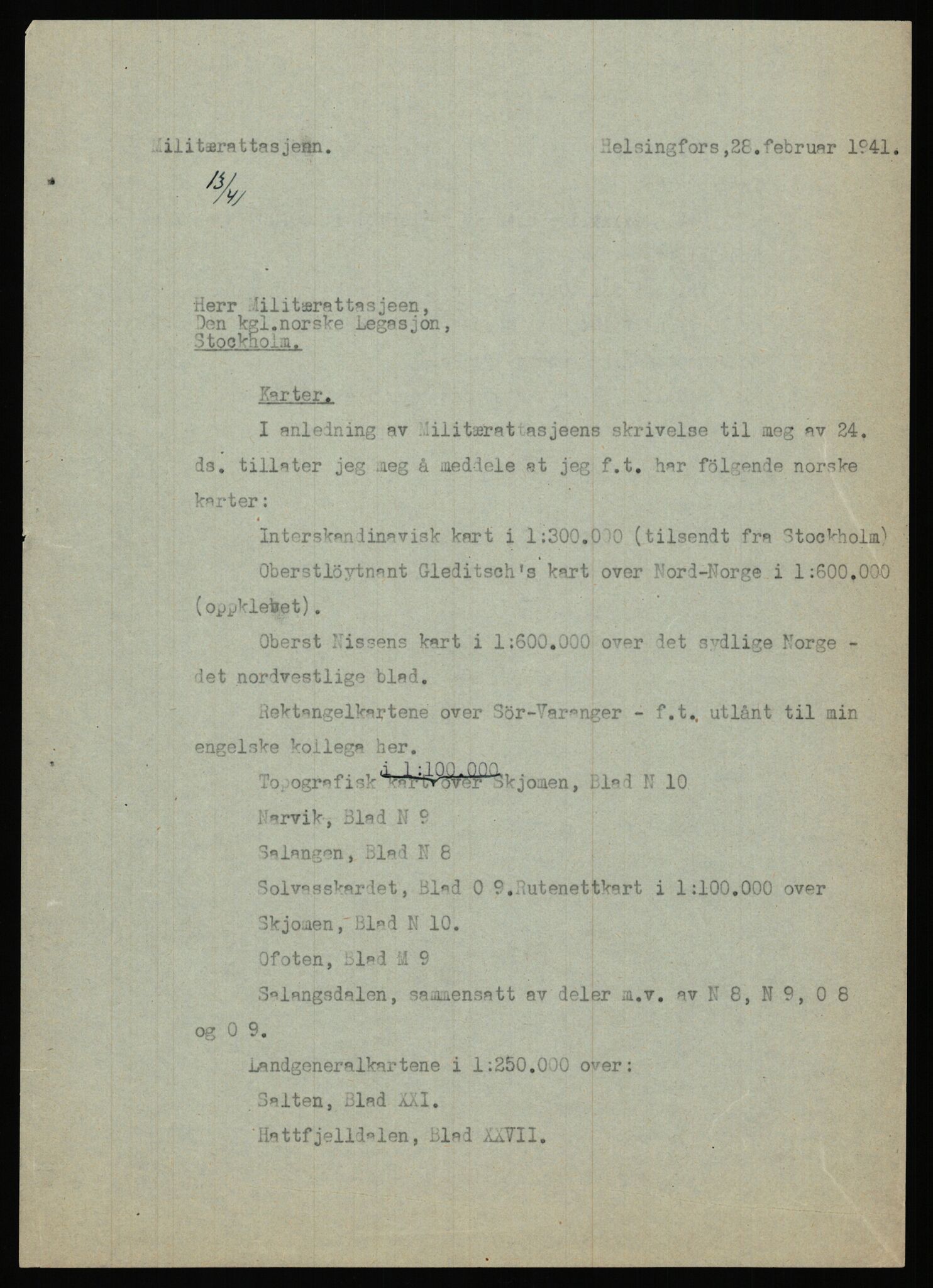 Forsvaret, Forsvarets krigshistoriske avdeling, AV/RA-RAFA-2017/Y/Ya/L0006: II-C-11-11,2 - Utenriksdepartementet.  Legasjonen i Helsingfors., 1940-1946, s. 372