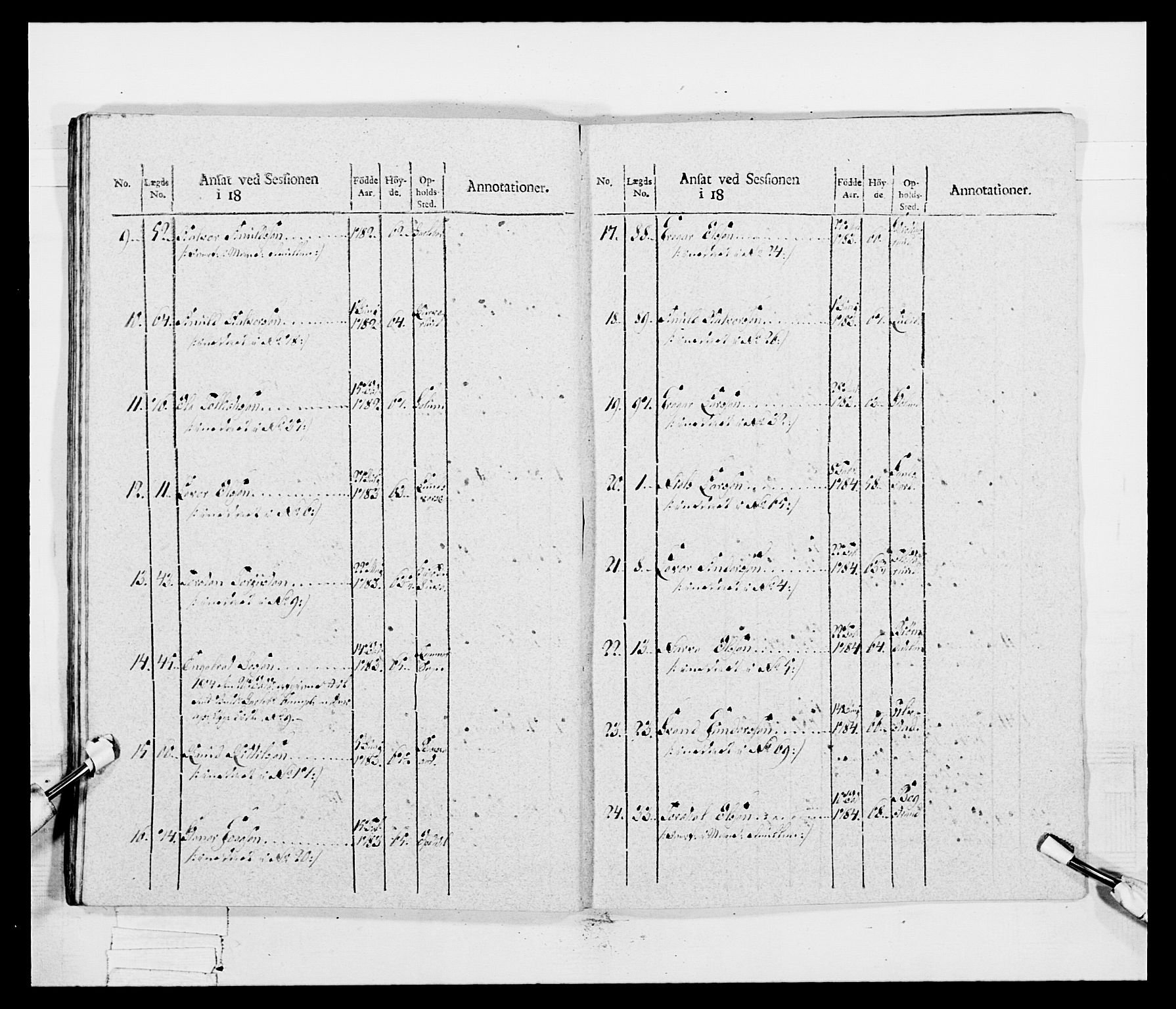 Generalitets- og kommissariatskollegiet, Det kongelige norske kommissariatskollegium, RA/EA-5420/E/Eh/L0047: 2. Akershusiske nasjonale infanteriregiment, 1791-1810, s. 292