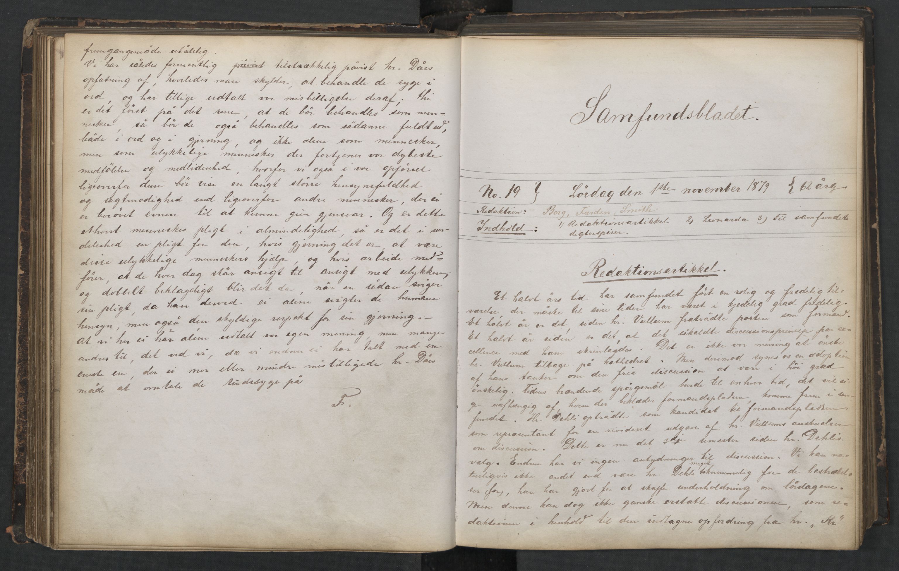 Det Norske Studentersamfund, AV/RA-PA-1322/X/Xa/L0011/0001: -- / Samfundsbladet, 1878-1882, s. 91