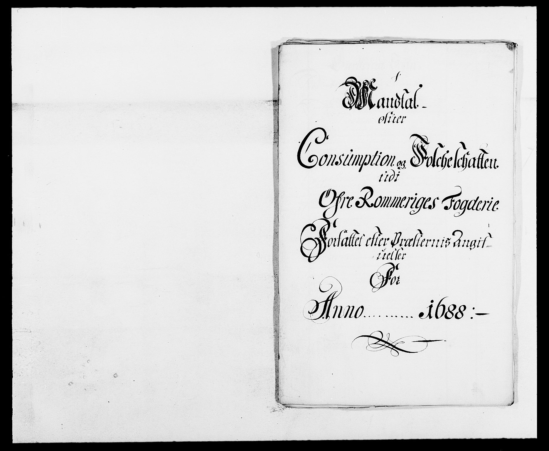 Rentekammeret inntil 1814, Reviderte regnskaper, Fogderegnskap, RA/EA-4092/R12/L0700: Fogderegnskap Øvre Romerike, 1687-1688, s. 424