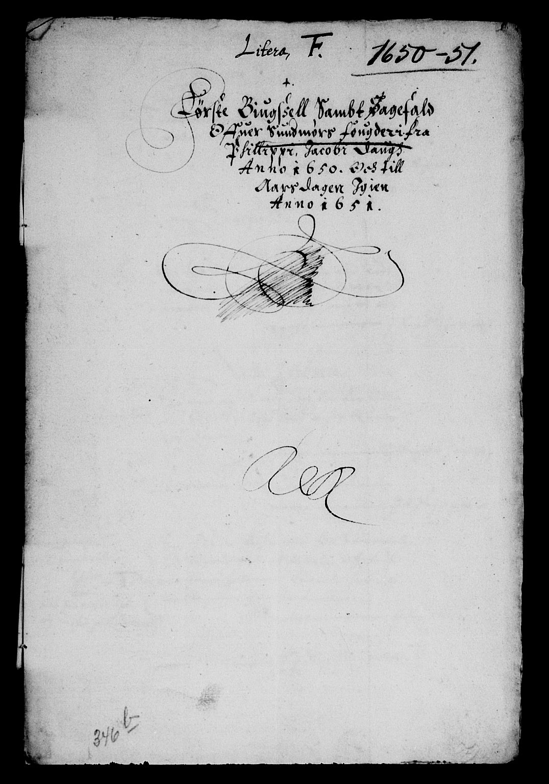 Rentekammeret inntil 1814, Reviderte regnskaper, Lensregnskaper, AV/RA-EA-5023/R/Rb/Rbt/L0116: Bergenhus len, 1649-1651