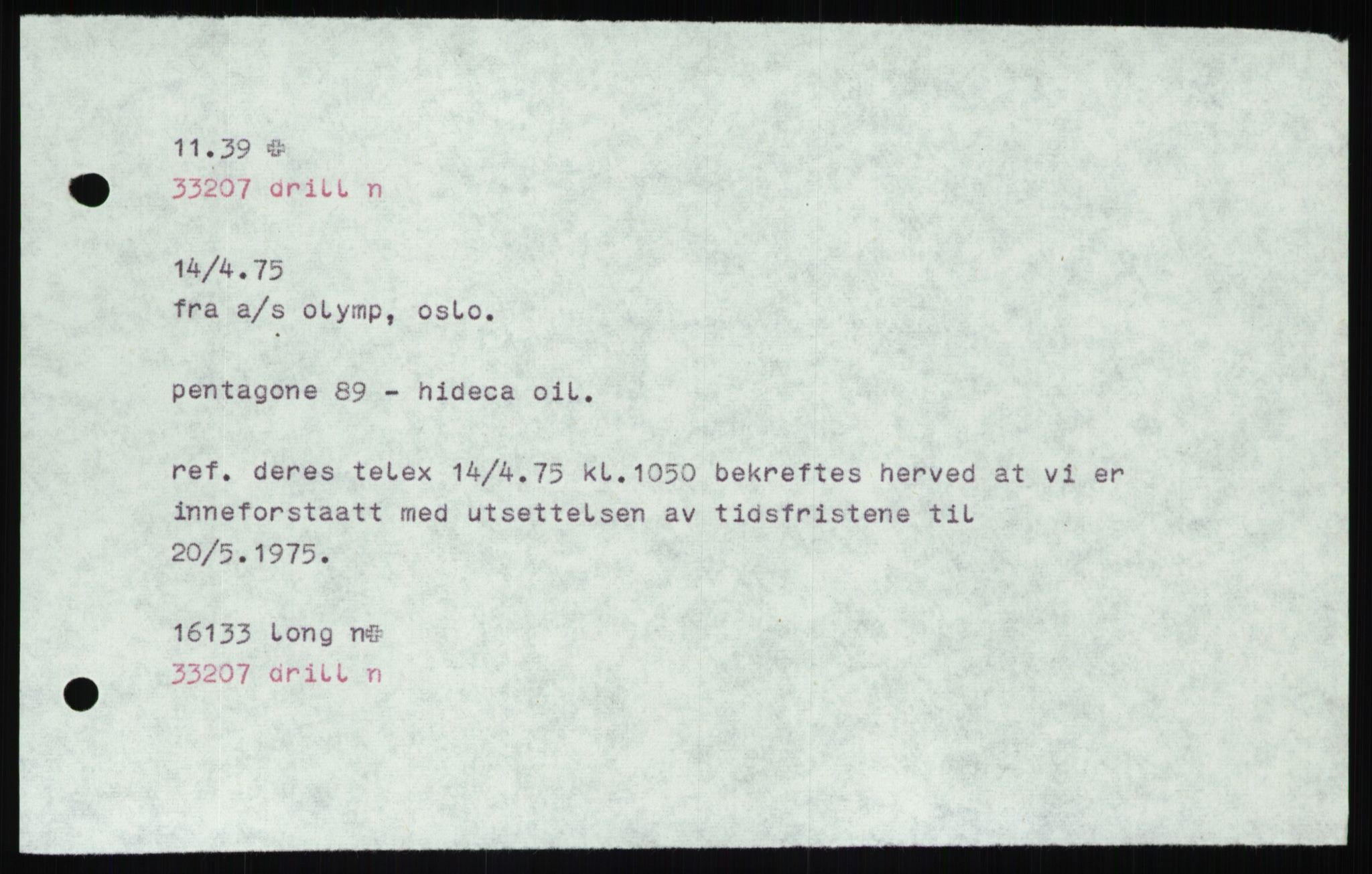 Pa 1503 - Stavanger Drilling AS, AV/SAST-A-101906/D/L0007: Korrespondanse og saksdokumenter, 1974-1981, s. 892