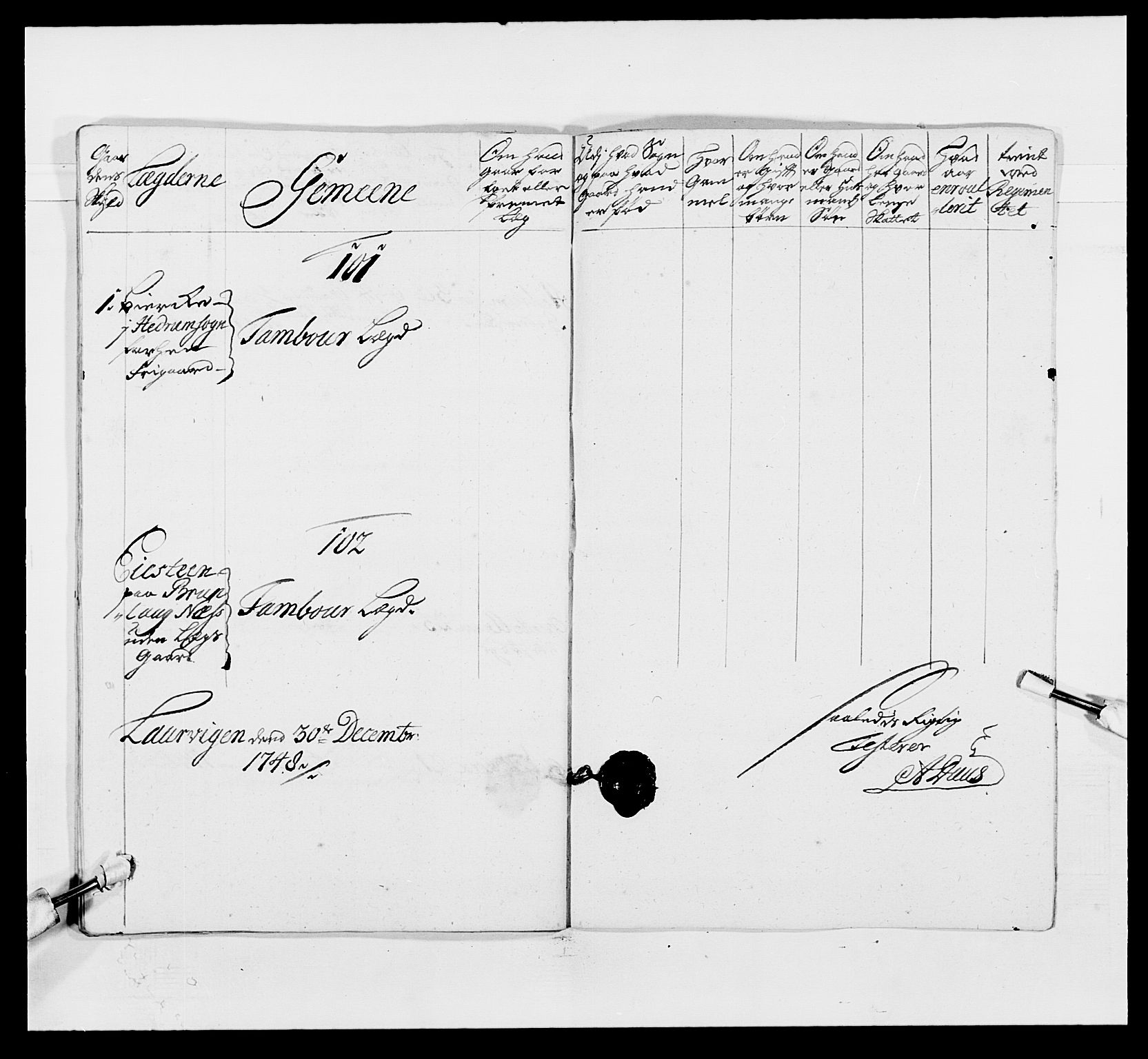 Kommanderende general (KG I) med Det norske krigsdirektorium, AV/RA-EA-5419/E/Ea/L0497: 2. Smålenske regiment, 1748-1765, s. 58
