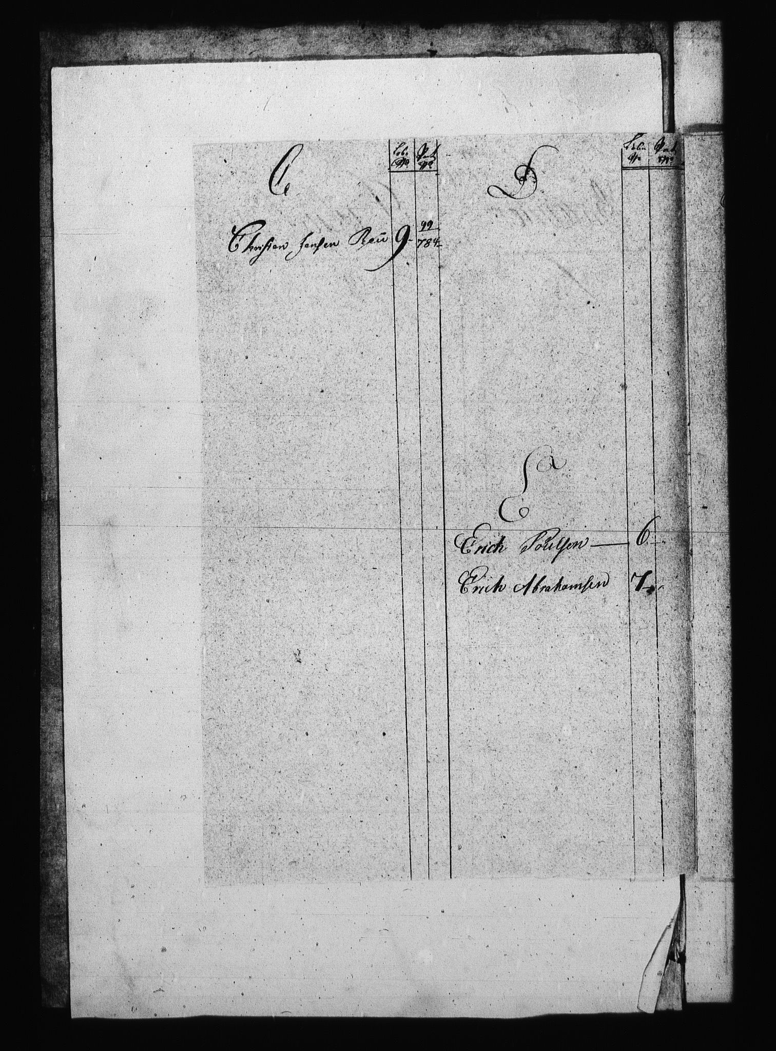 Sjøetaten, RA/EA-3110/F/L0148: Bragernes distrikt, bind 1, 1806