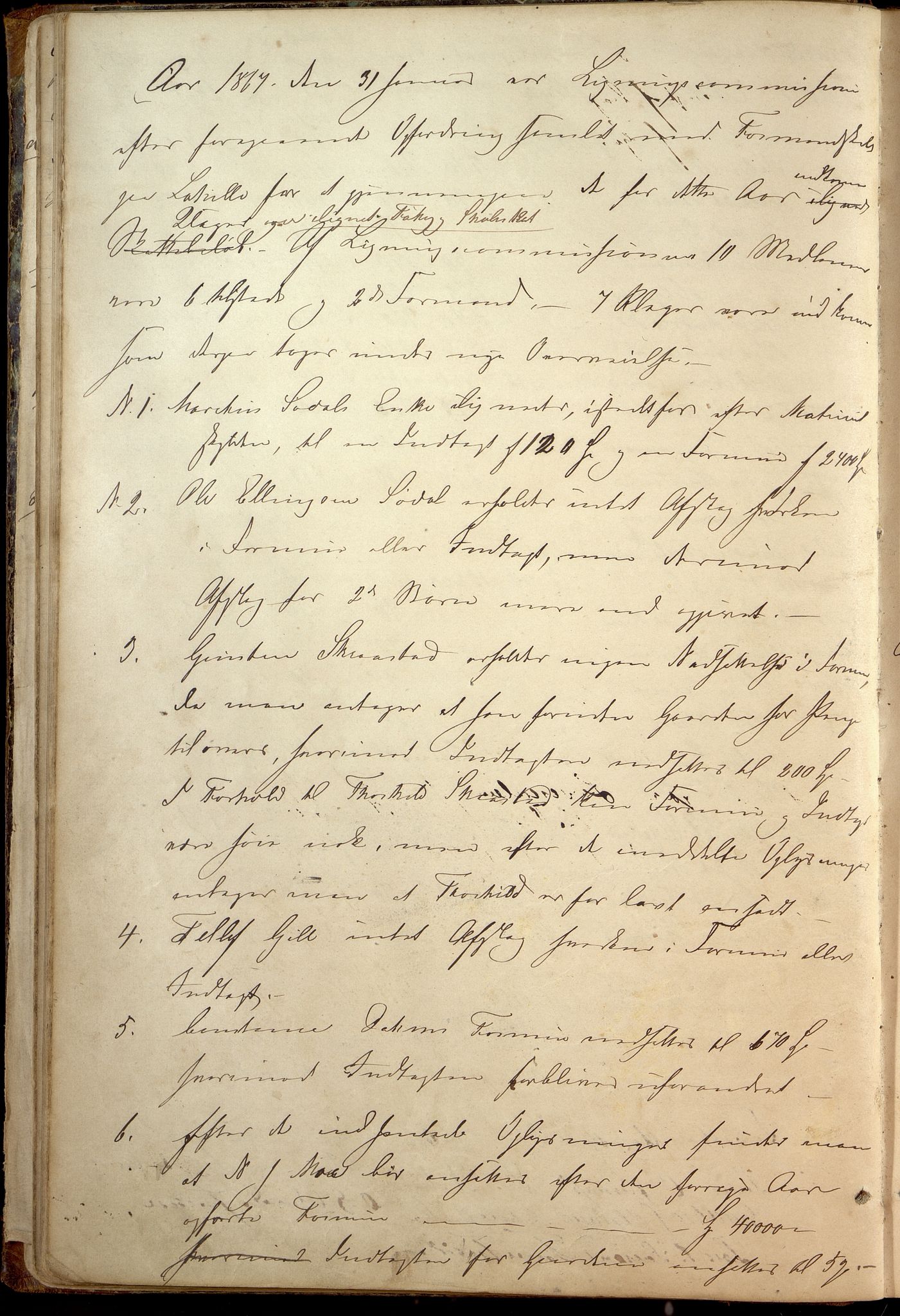 Oddernes kommune - Likningsnemnda, ARKSOR/1001OD310/A/L0002: Møtebok, likningsprotokoll, 1864-1883, s. 58