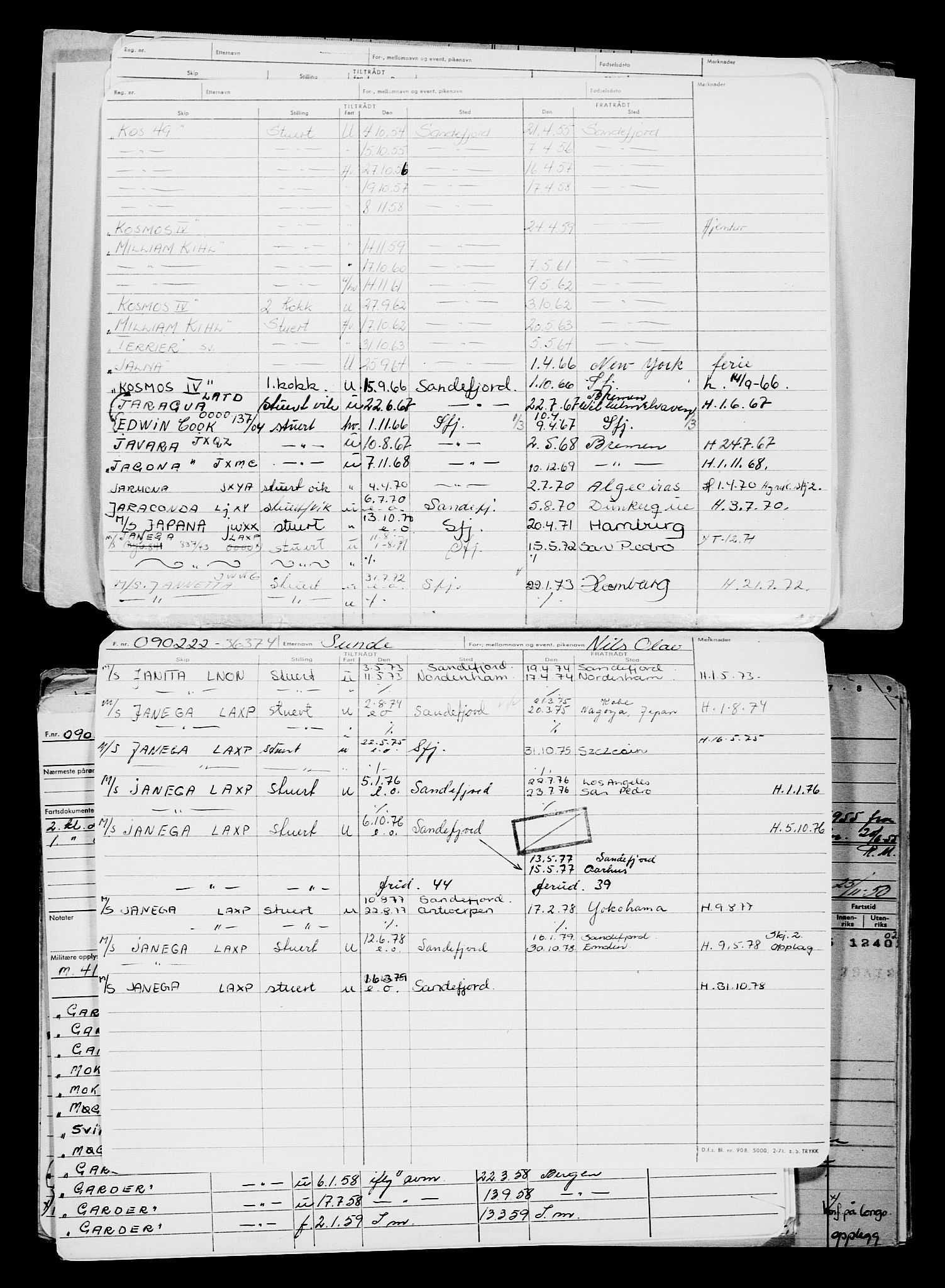 Direktoratet for sjømenn, AV/RA-S-3545/G/Gb/L0202: Hovedkort, 1922, s. 750