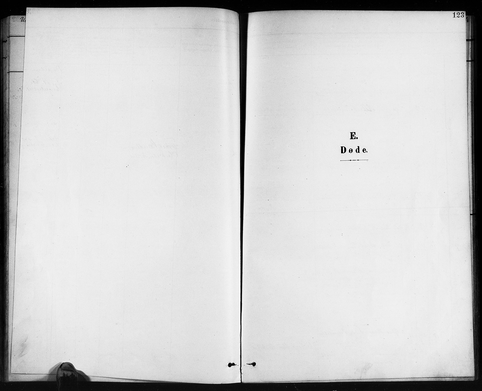 Holum sokneprestkontor, SAK/1111-0022/F/Fb/Fbb/L0004: Klokkerbok nr. B 4, 1899-1920, s. 123