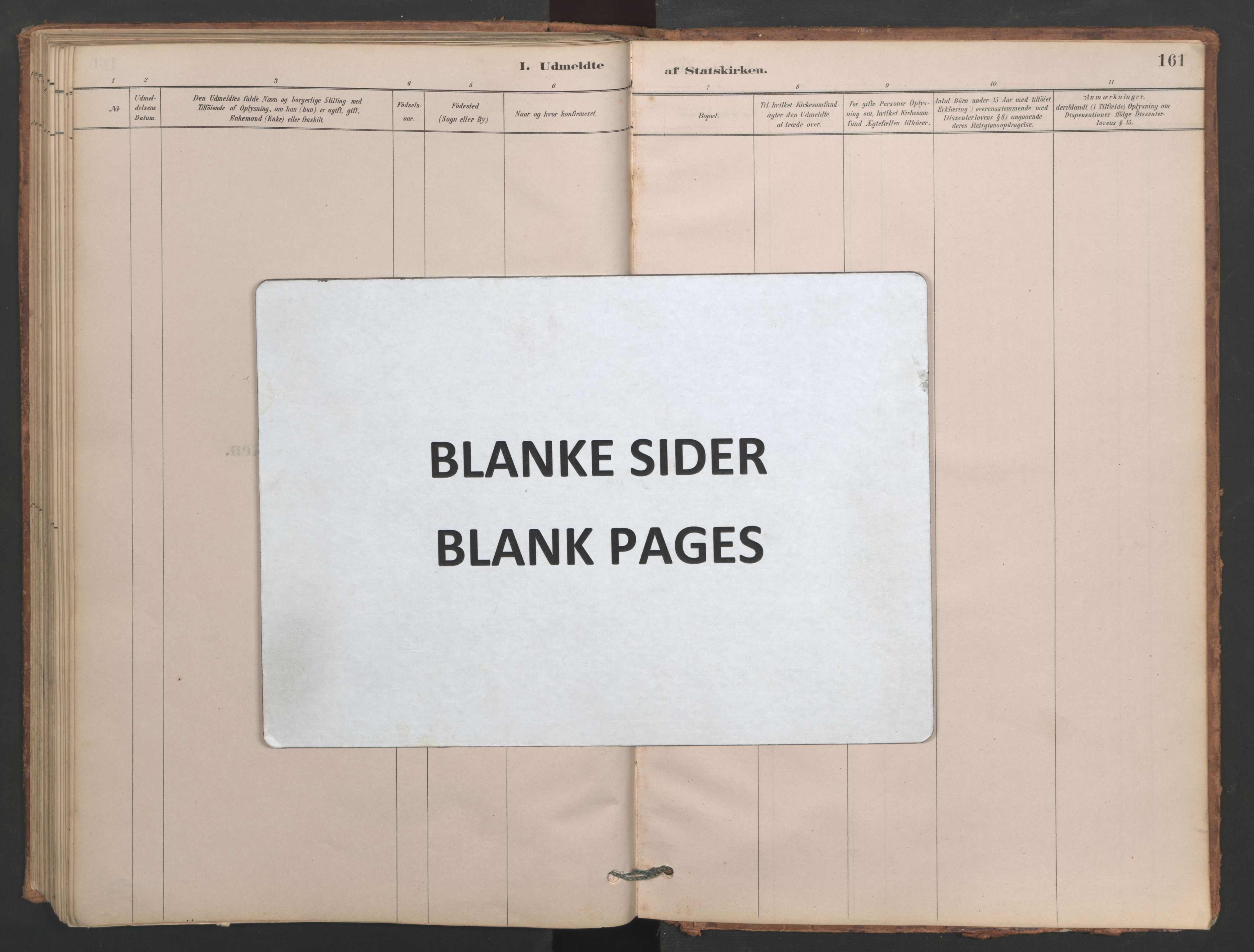 Ministerialprotokoller, klokkerbøker og fødselsregistre - Møre og Romsdal, AV/SAT-A-1454/553/L0642: Klokkerbok nr. 553C01, 1880-1968, s. 161