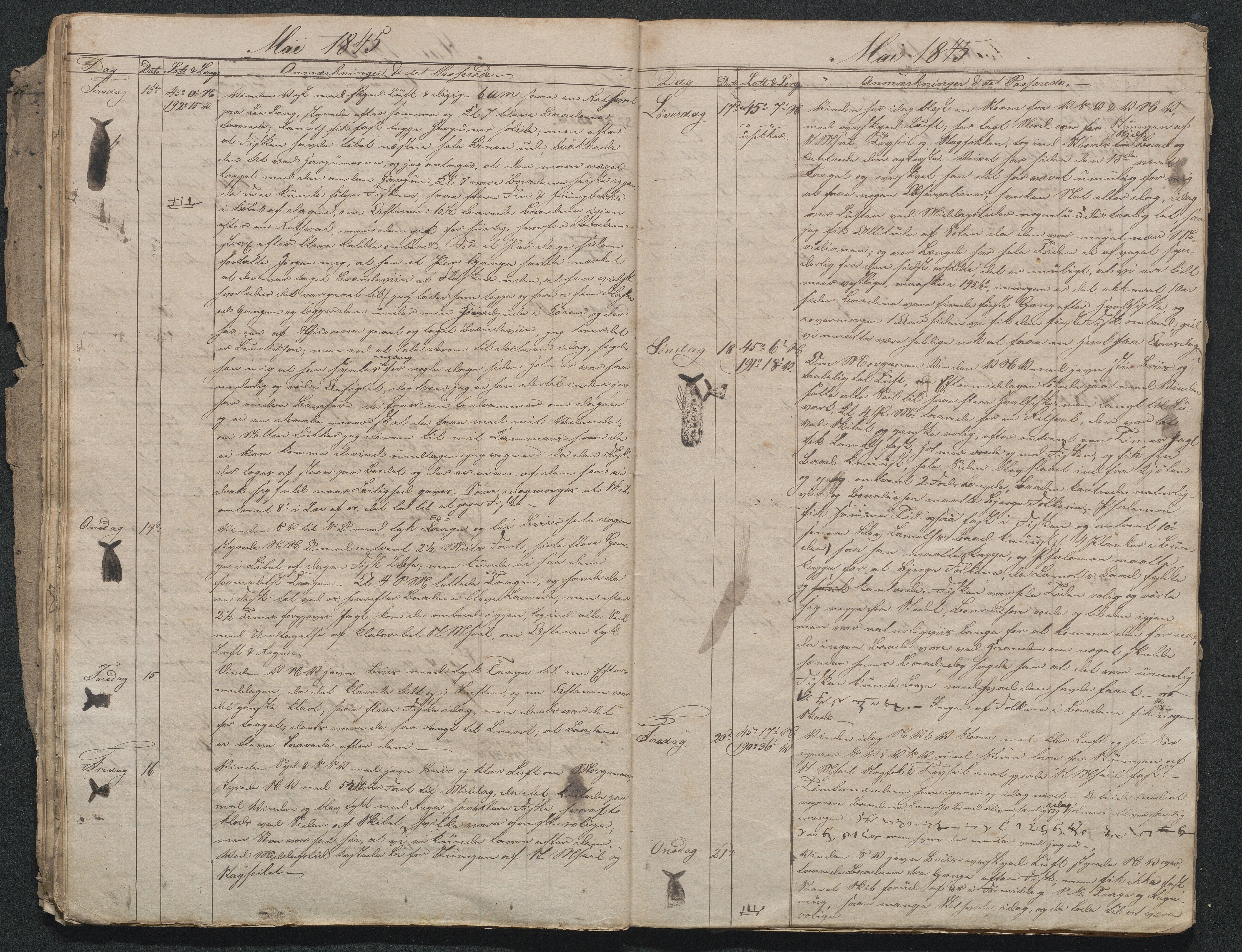 Kaptein Crawfurds dagbok, AAMA/PA-3193/Y/Y01/L0001: Kaptein Crawfurds dagbok, 1843-1846