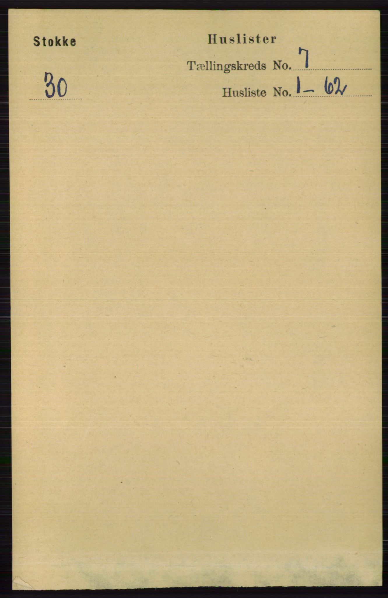 RA, Folketelling 1891 for 0720 Stokke herred, 1891, s. 4507
