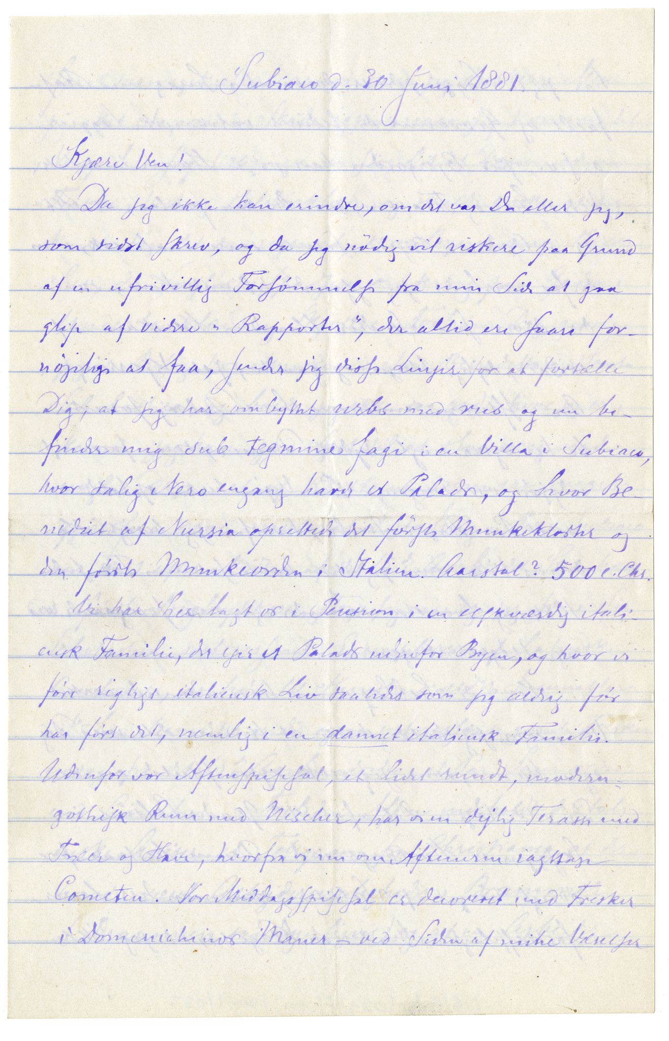 Diderik Maria Aalls brevsamling, NF/Ark-1023/F/L0003: D.M. Aalls brevsamling. D - G, 1797-1889, s. 65