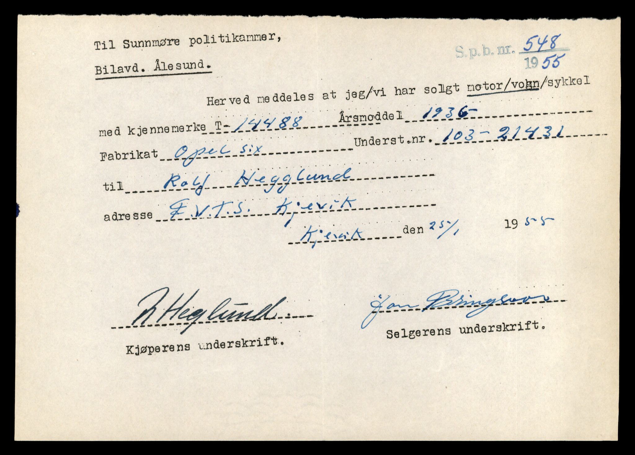 Møre og Romsdal vegkontor - Ålesund trafikkstasjon, AV/SAT-A-4099/F/Fe/L0046: Registreringskort for kjøretøy T 14445 - T 14579, 1927-1998