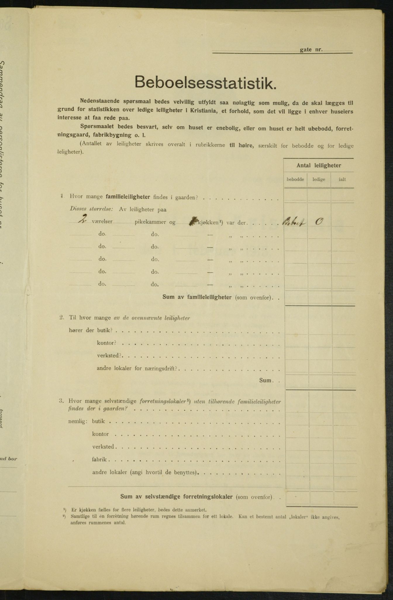 OBA, Kommunal folketelling 1.2.1915 for Kristiania, 1915, s. 86663