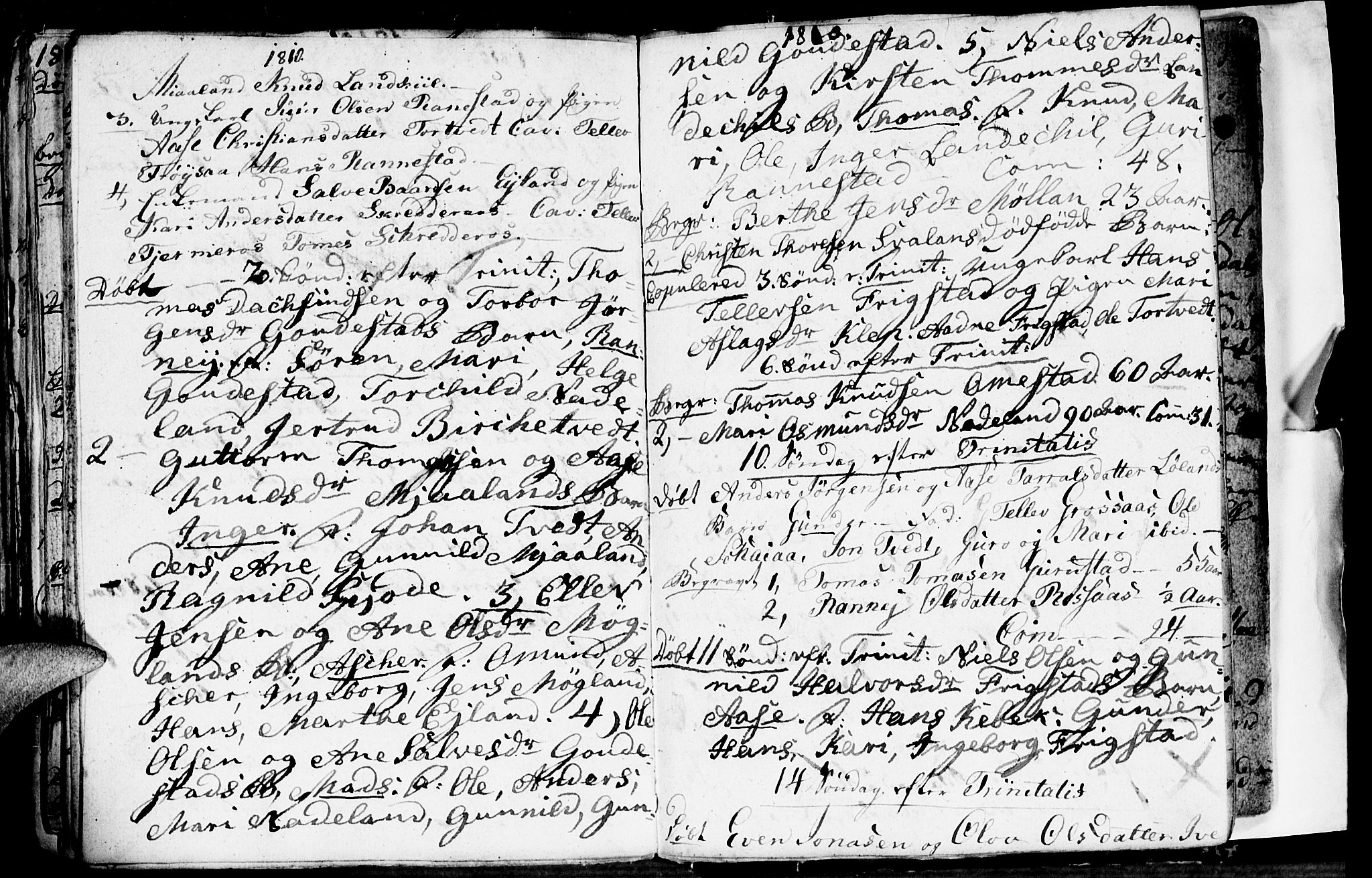 Evje sokneprestkontor, AV/SAK-1111-0008/F/Fa/Fac/L0002: Ministerialbok nr. A 2, 1765-1816, s. 164