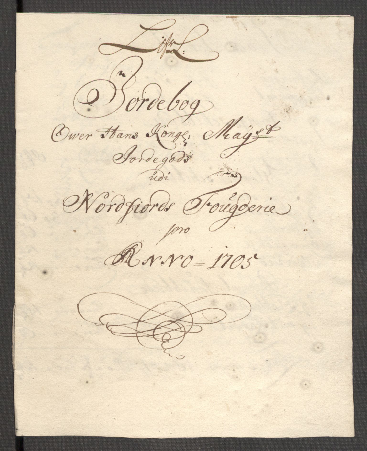 Rentekammeret inntil 1814, Reviderte regnskaper, Fogderegnskap, AV/RA-EA-4092/R53/L3429: Fogderegnskap Sunn- og Nordfjord, 1705, s. 160