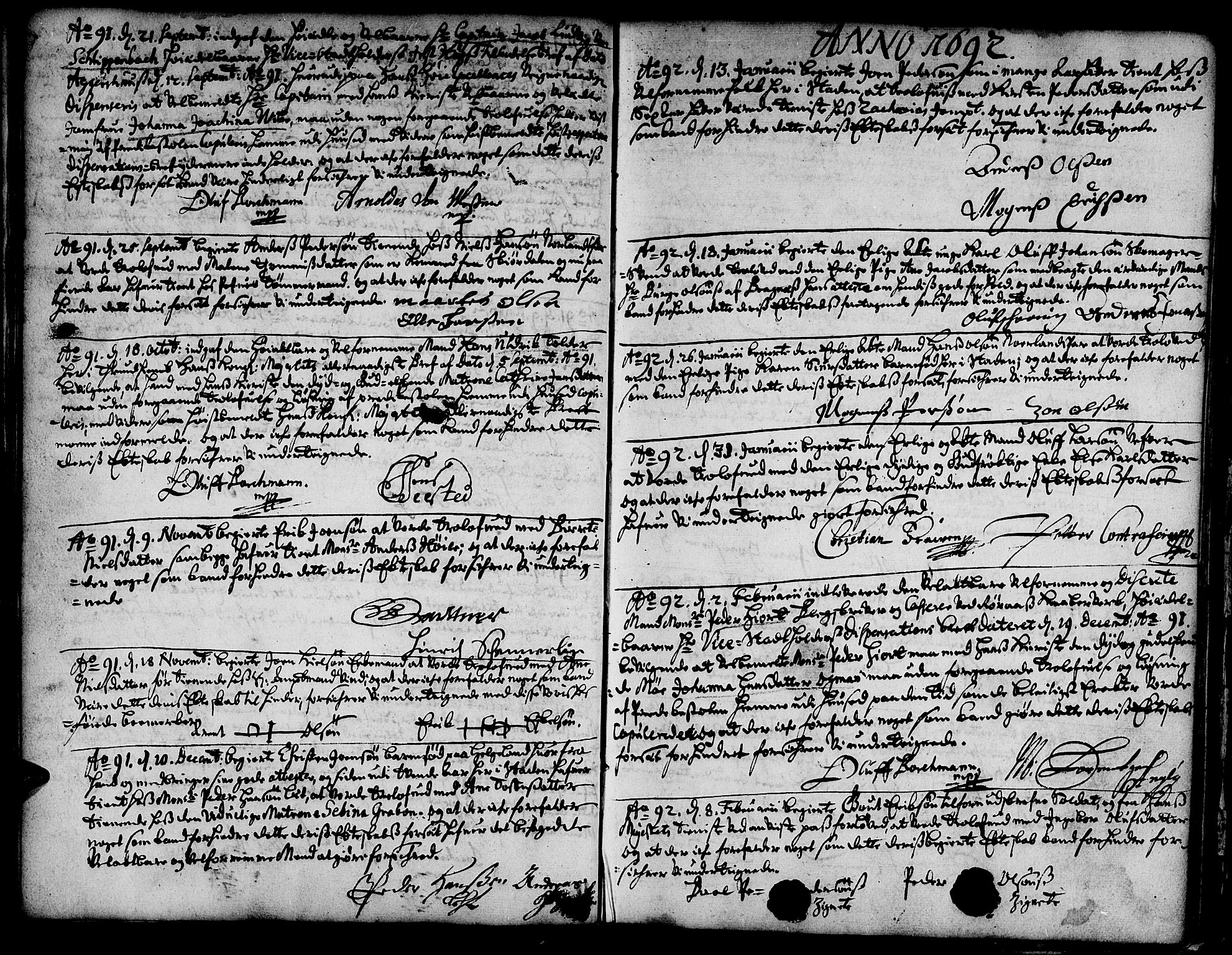 Ministerialprotokoller, klokkerbøker og fødselsregistre - Sør-Trøndelag, AV/SAT-A-1456/601/L0033: Ministerialbok nr. 601A01, 1679-1728