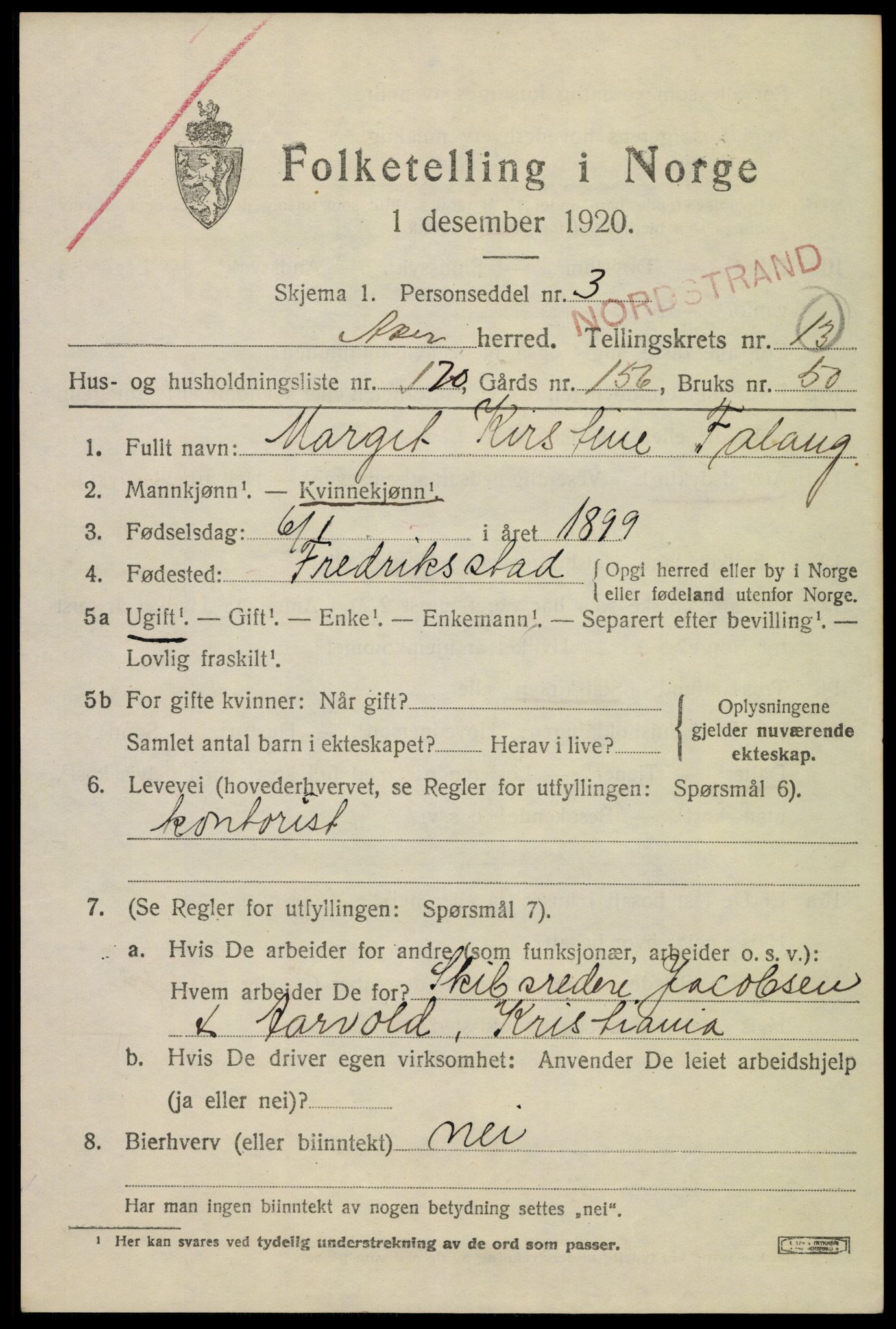 SAO, Folketelling 1920 for 0218 Aker herred, 1920, s. 81632