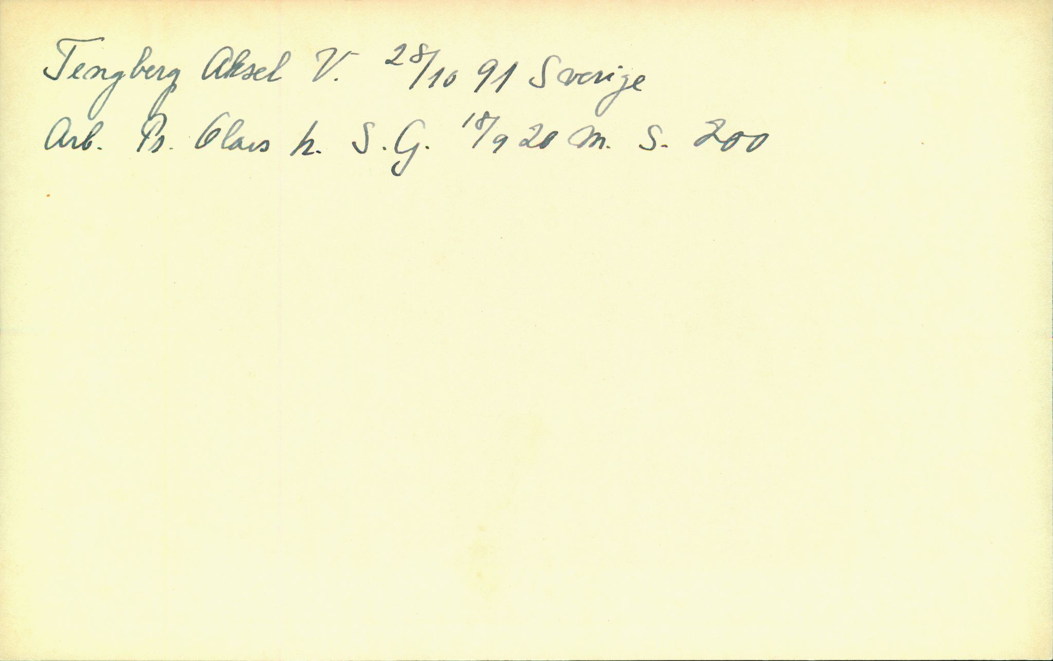 Hans Bogens samling, VEMU/ARS-A-1283/P/L0007: Mannskapskort, R - Ø, 1900-1930, s. 433