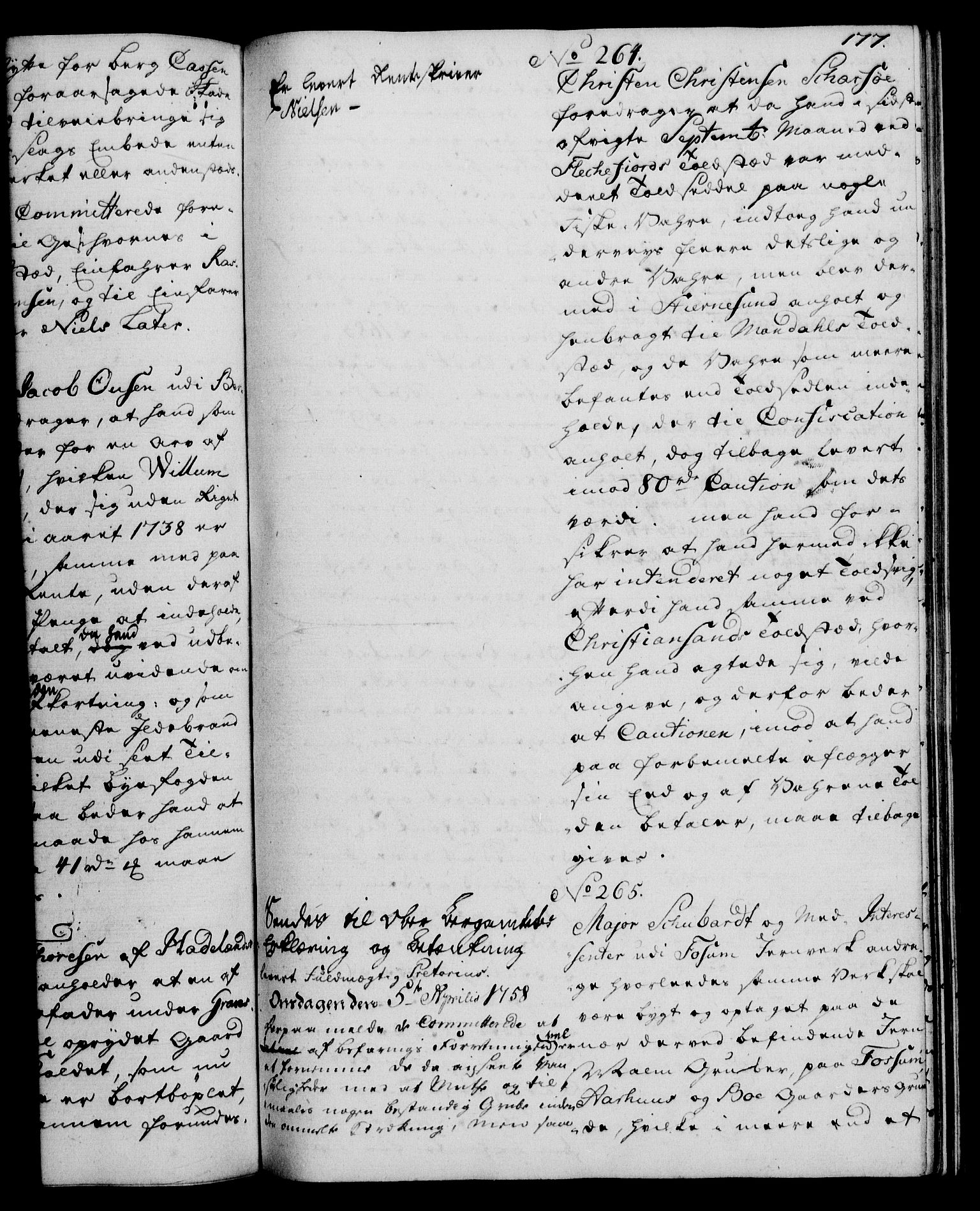 Rentekammeret, Kammerkanselliet, AV/RA-EA-3111/G/Gh/Gha/L0034: Norsk ekstraktmemorialprotokoll (merket RK 53.79), 1756-1759, s. 177