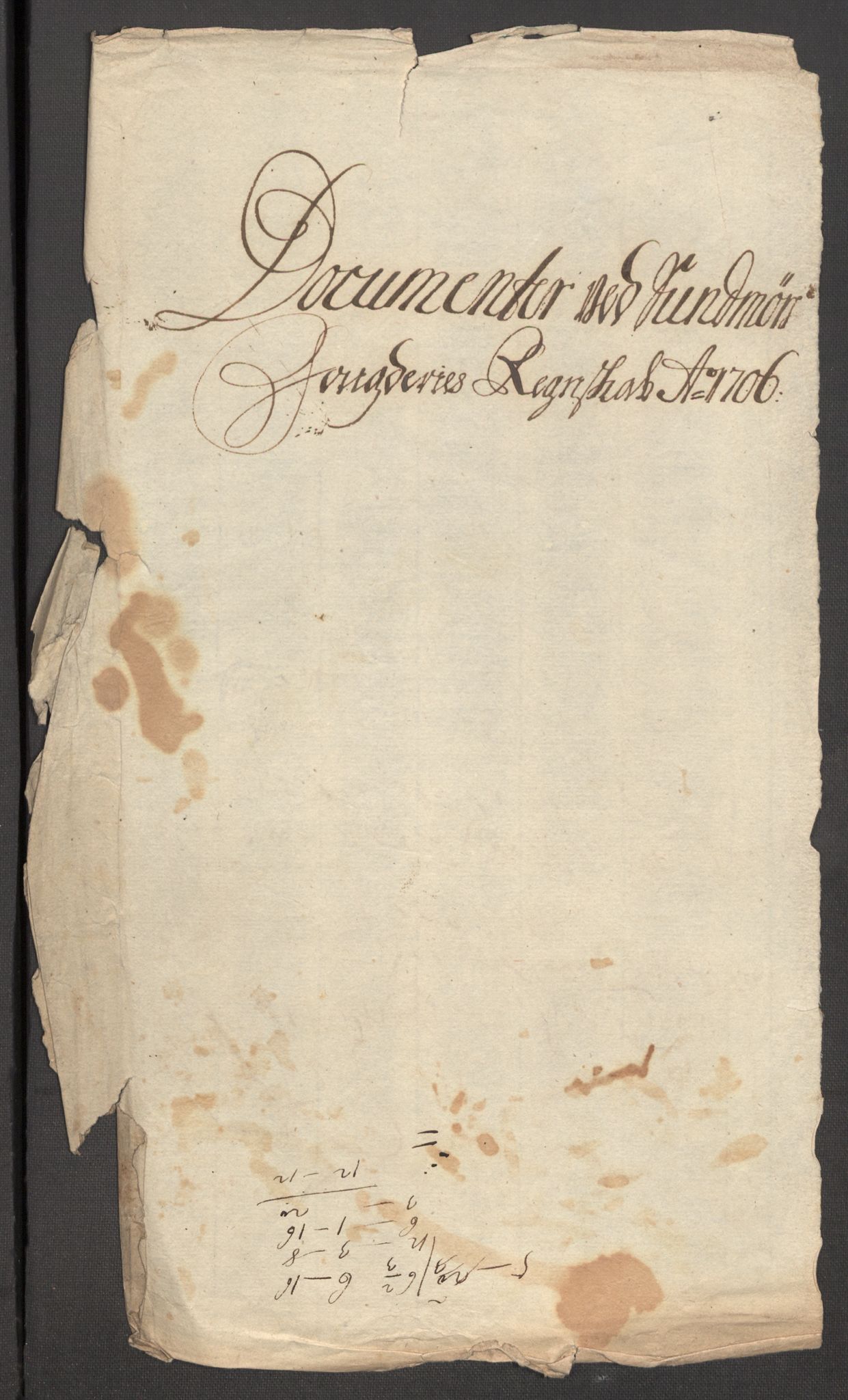 Rentekammeret inntil 1814, Reviderte regnskaper, Fogderegnskap, RA/EA-4092/R54/L3561: Fogderegnskap Sunnmøre, 1706-1707, s. 160