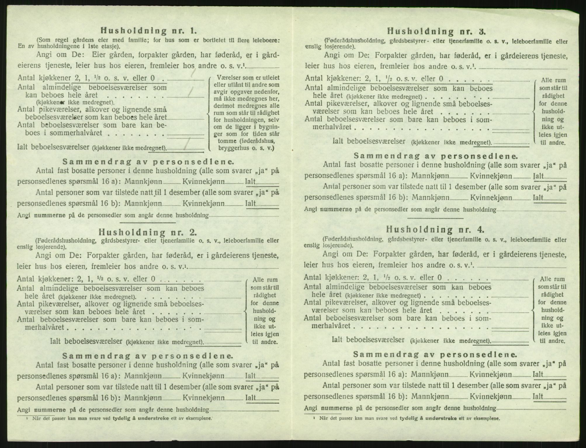 SAH, Folketelling 1920 for 0534 Gran herred, 1920, s. 1679