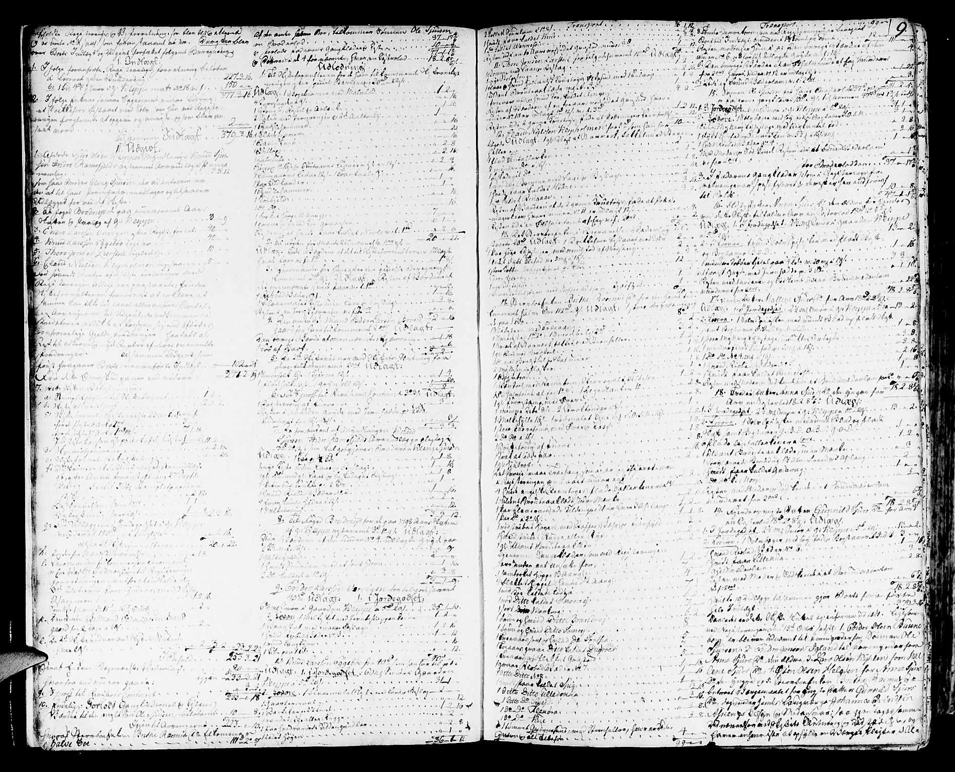 Ryfylke tingrett, AV/SAST-A-100055/001/IV/IVD/L0015: Skifteprotokoll, 1798-1807, s. 8b-9a