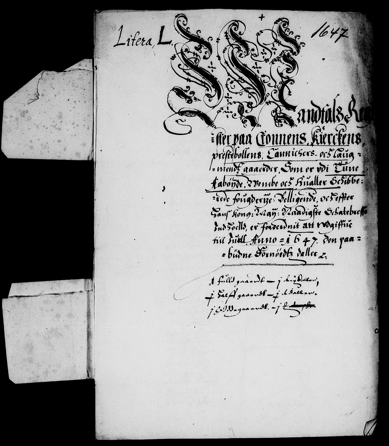 Rentekammeret inntil 1814, Reviderte regnskaper, Lensregnskaper, AV/RA-EA-5023/R/Rb/Rba/L0194: Akershus len, 1647-1648