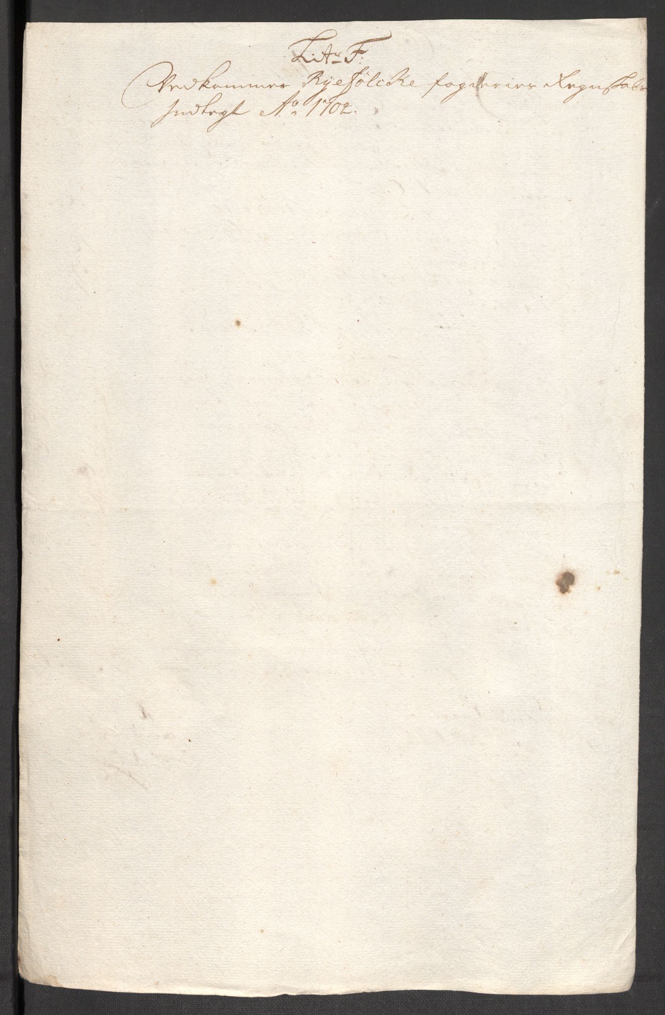 Rentekammeret inntil 1814, Reviderte regnskaper, Fogderegnskap, AV/RA-EA-4092/R47/L2860: Fogderegnskap Ryfylke, 1703-1705, s. 204