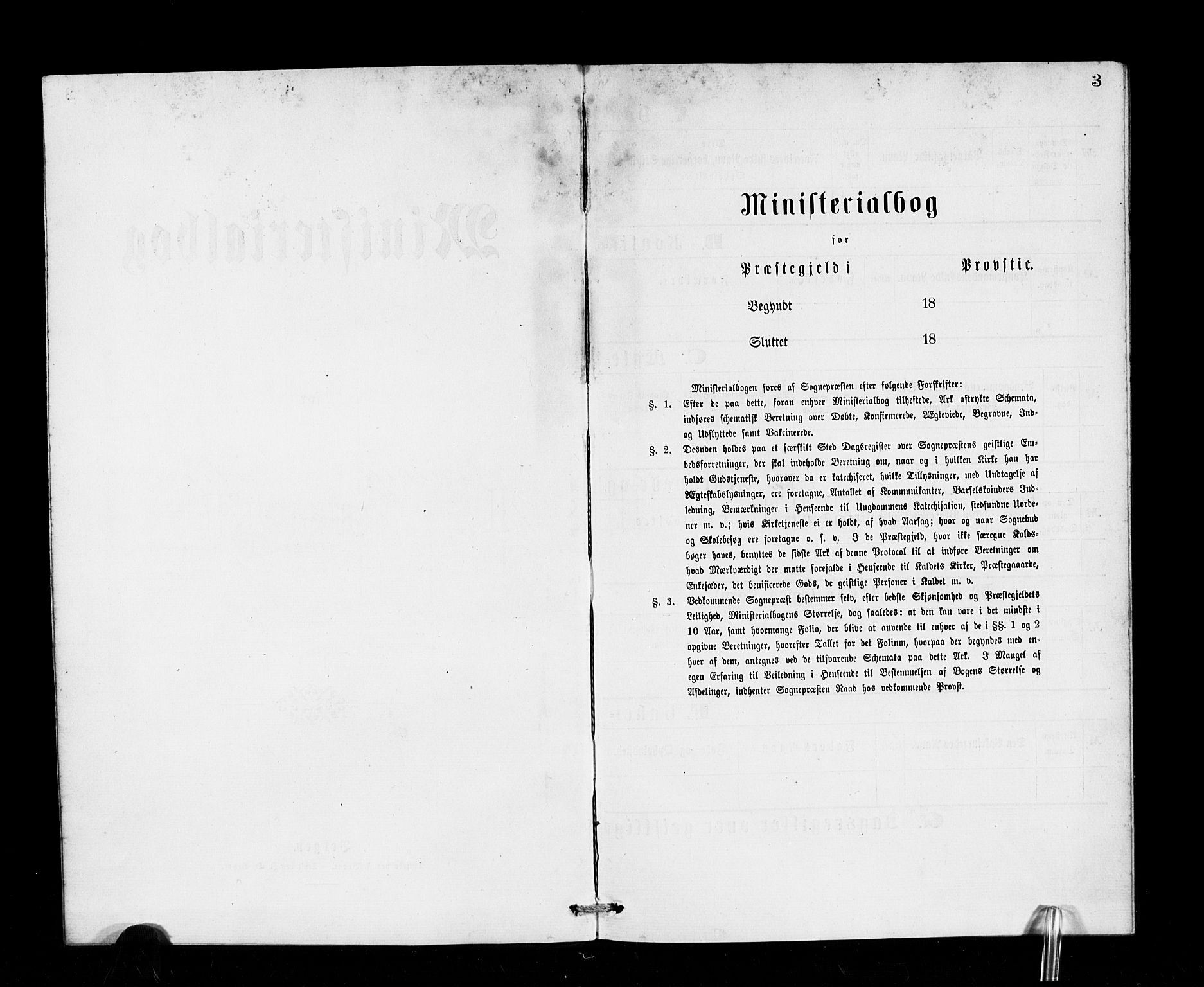 Den norske sjømannsmisjon i utlandet/Bristolhavnene(Cardiff-Swansea), SAB/SAB/PA-0102/H/Ha/Haa/L0001: Ministerialbok nr. A 1, 1866-1887, s. 3