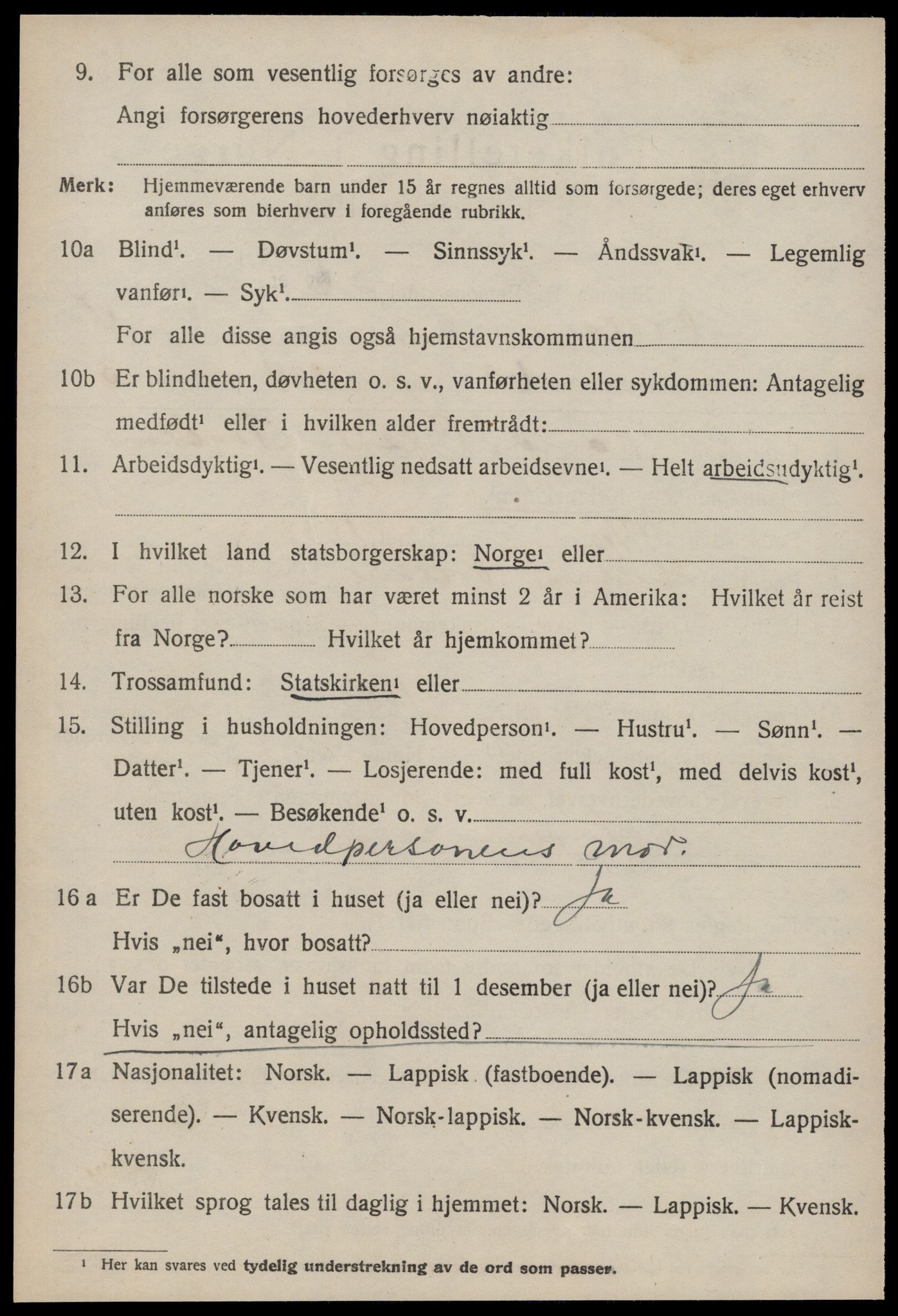 SAT, Folketelling 1920 for 1637 Orkland herred, 1920, s. 4019