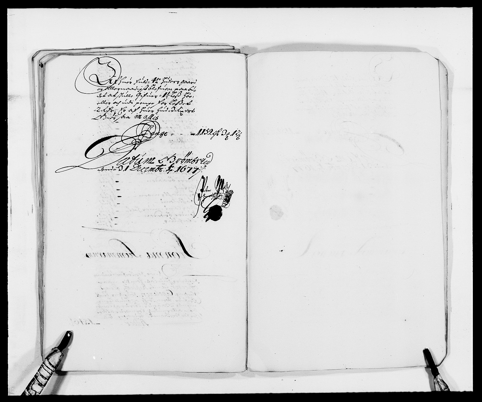 Rentekammeret inntil 1814, Reviderte regnskaper, Fogderegnskap, RA/EA-4092/R39/L2302: Fogderegnskap Nedenes, 1677-1678, s. 107