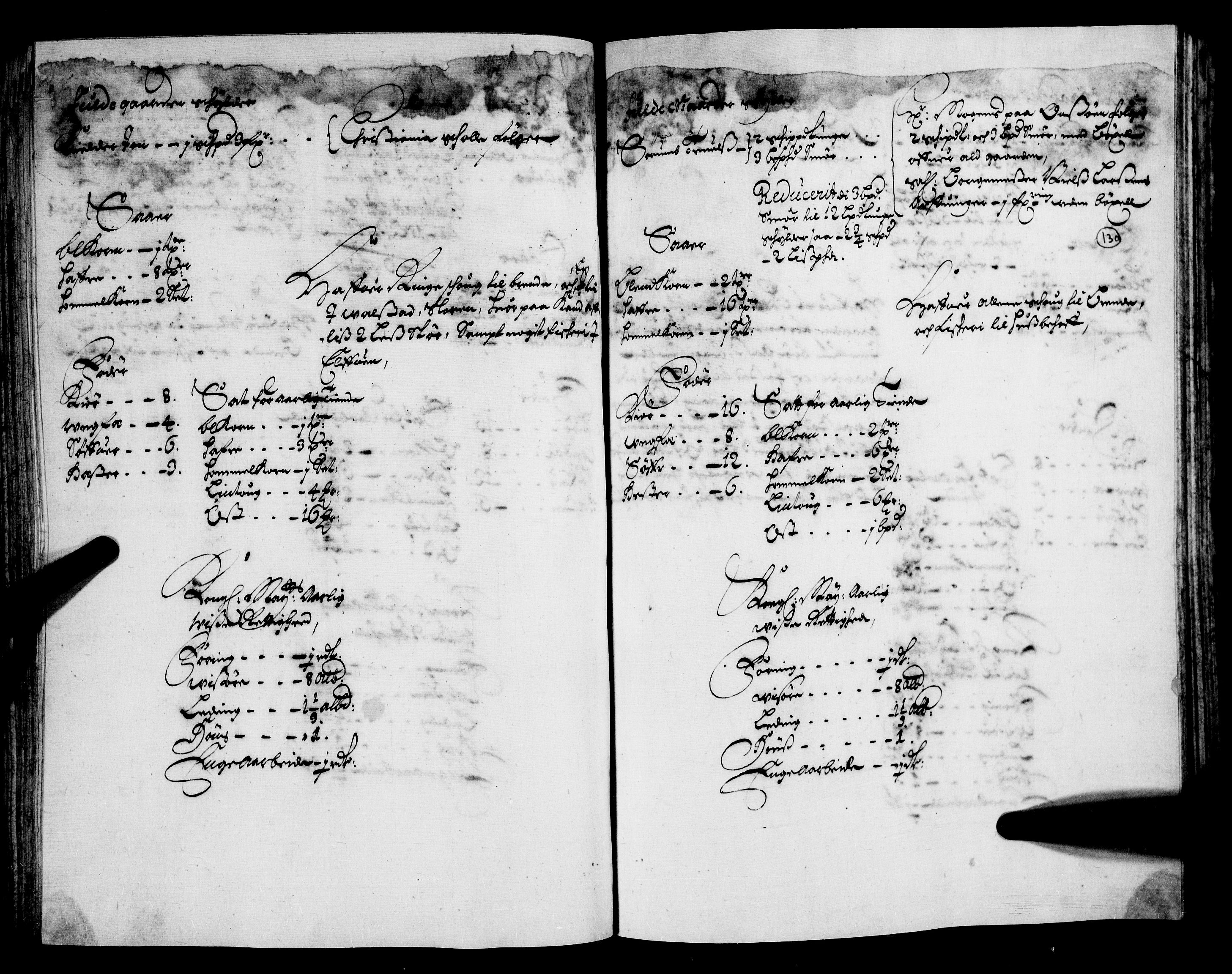 Rentekammeret inntil 1814, Realistisk ordnet avdeling, AV/RA-EA-4070/N/Nb/Nba/L0007: Nedre Romerike fogderi, 1. del, 1666, s. 129b-130a