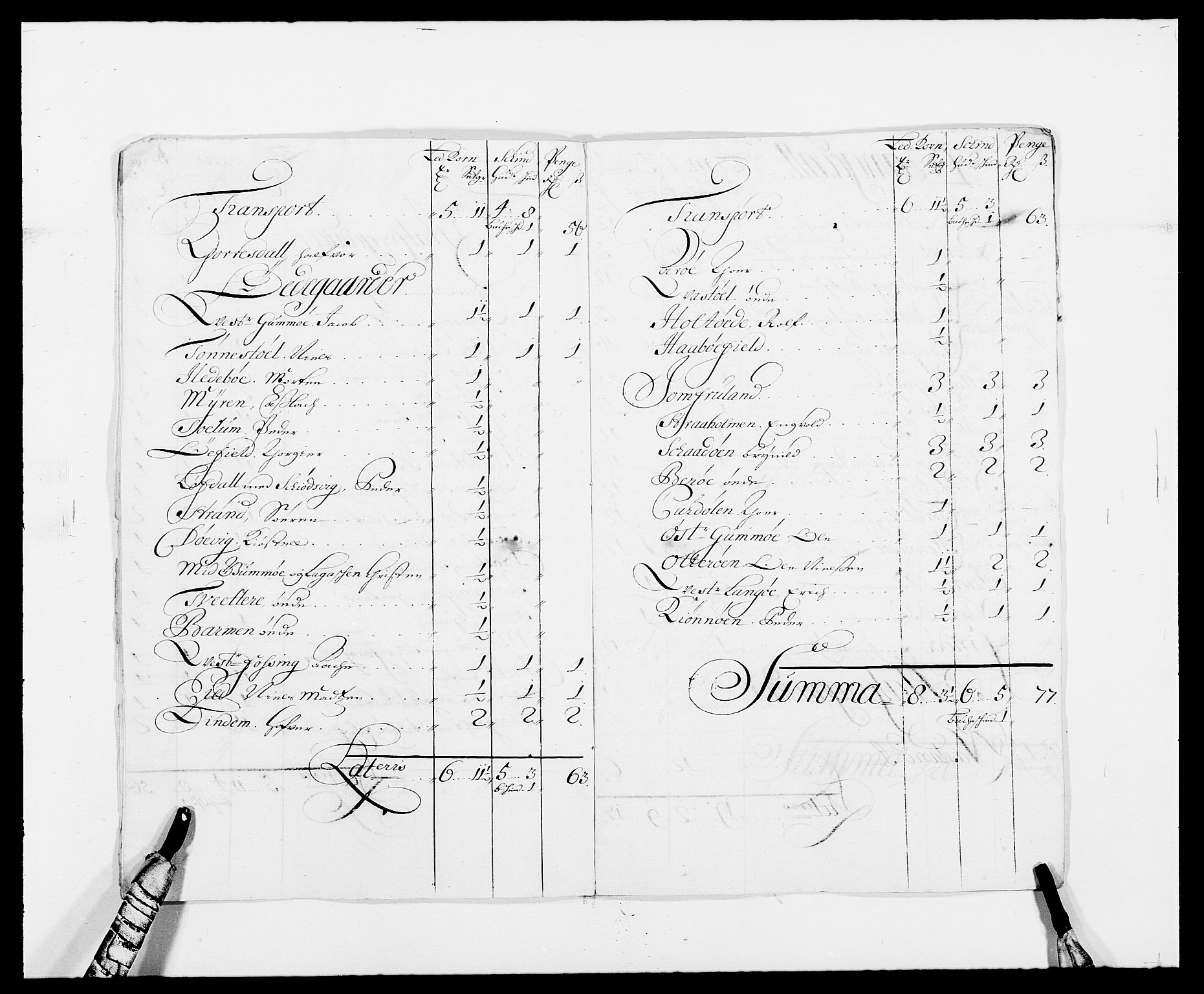 Rentekammeret inntil 1814, Reviderte regnskaper, Fogderegnskap, AV/RA-EA-4092/R34/L2050: Fogderegnskap Bamble, 1688-1691, s. 50