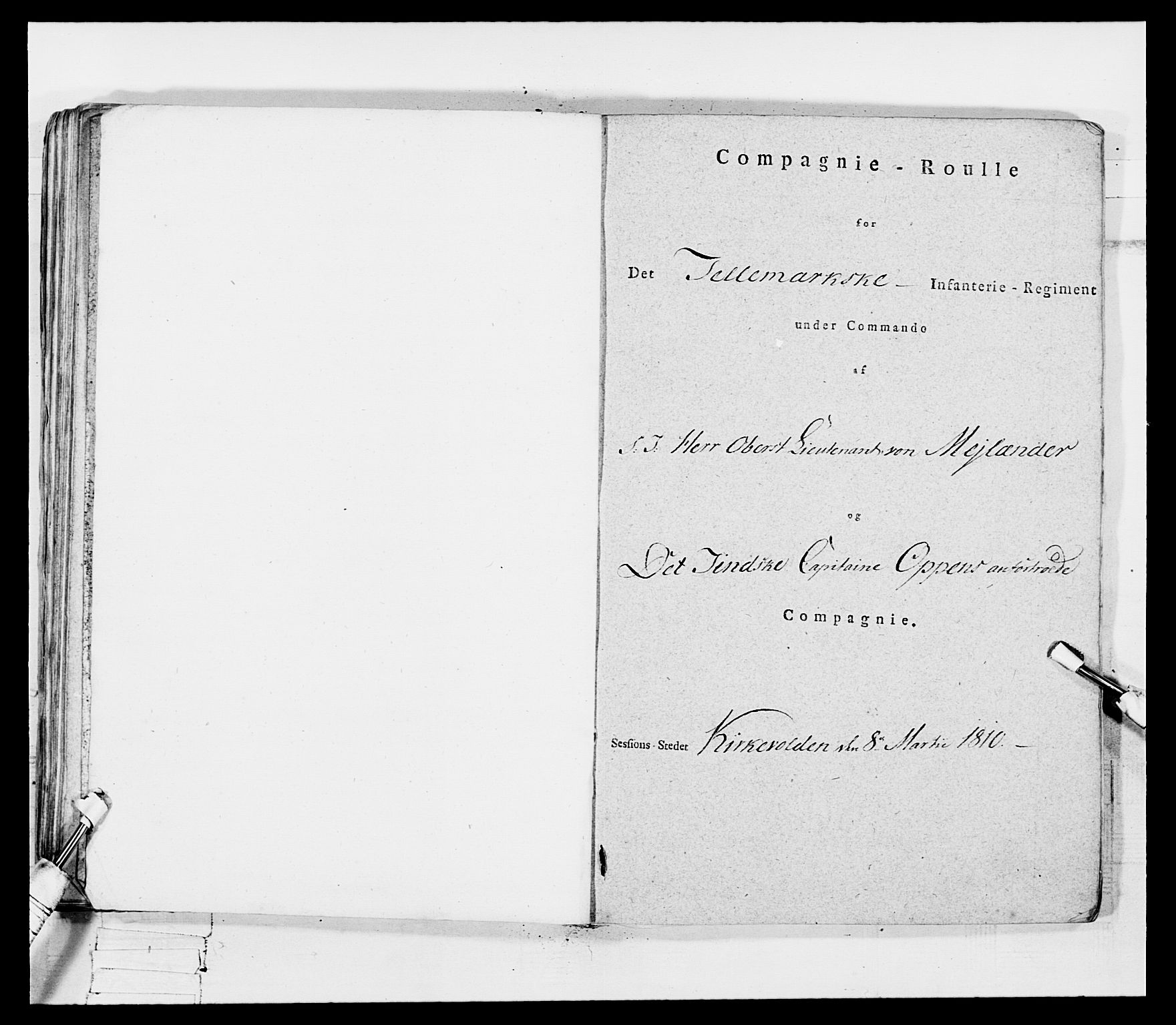 Generalitets- og kommissariatskollegiet, Det kongelige norske kommissariatskollegium, AV/RA-EA-5420/E/Eh/L0116: Telemarkske nasjonale infanteriregiment, 1810, s. 59