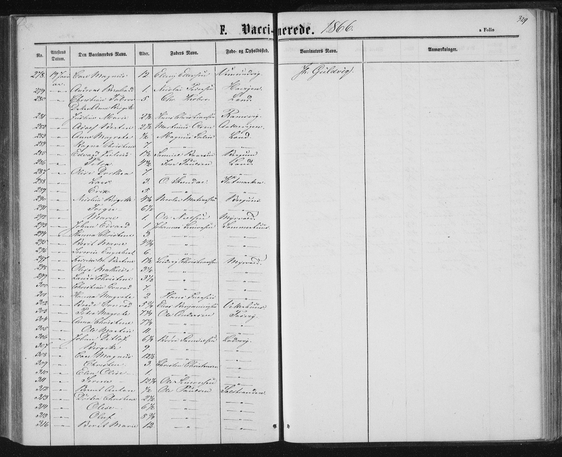 Ministerialprotokoller, klokkerbøker og fødselsregistre - Nord-Trøndelag, AV/SAT-A-1458/768/L0570: Ministerialbok nr. 768A05, 1865-1874, s. 329