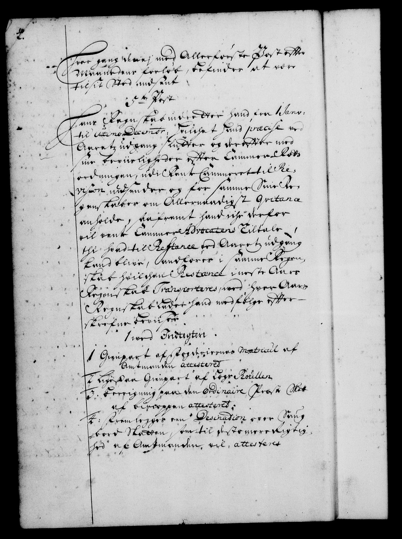 Rentekammeret, Kammerkanselliet, RA/EA-3111/G/Gg/Ggi/L0001: Norsk instruksjonsprotokoll med register (merket RK 53.34), 1720-1729, s. 4