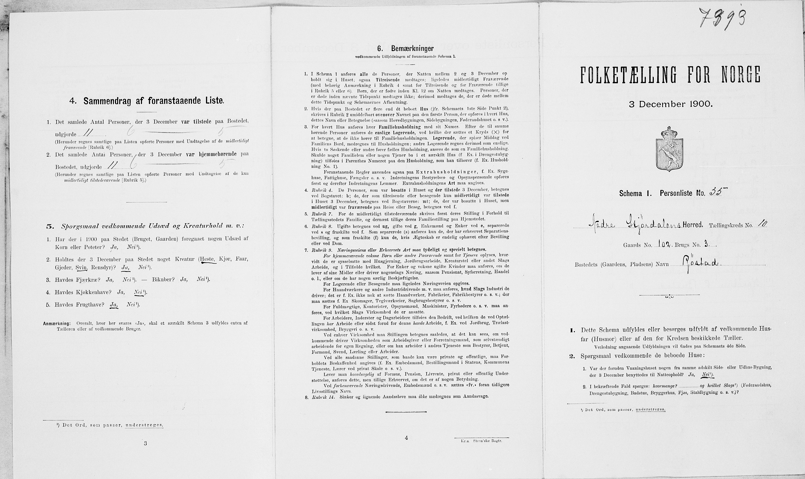 SAT, Folketelling 1900 for 1714 Nedre Stjørdal herred, 1900, s. 1227