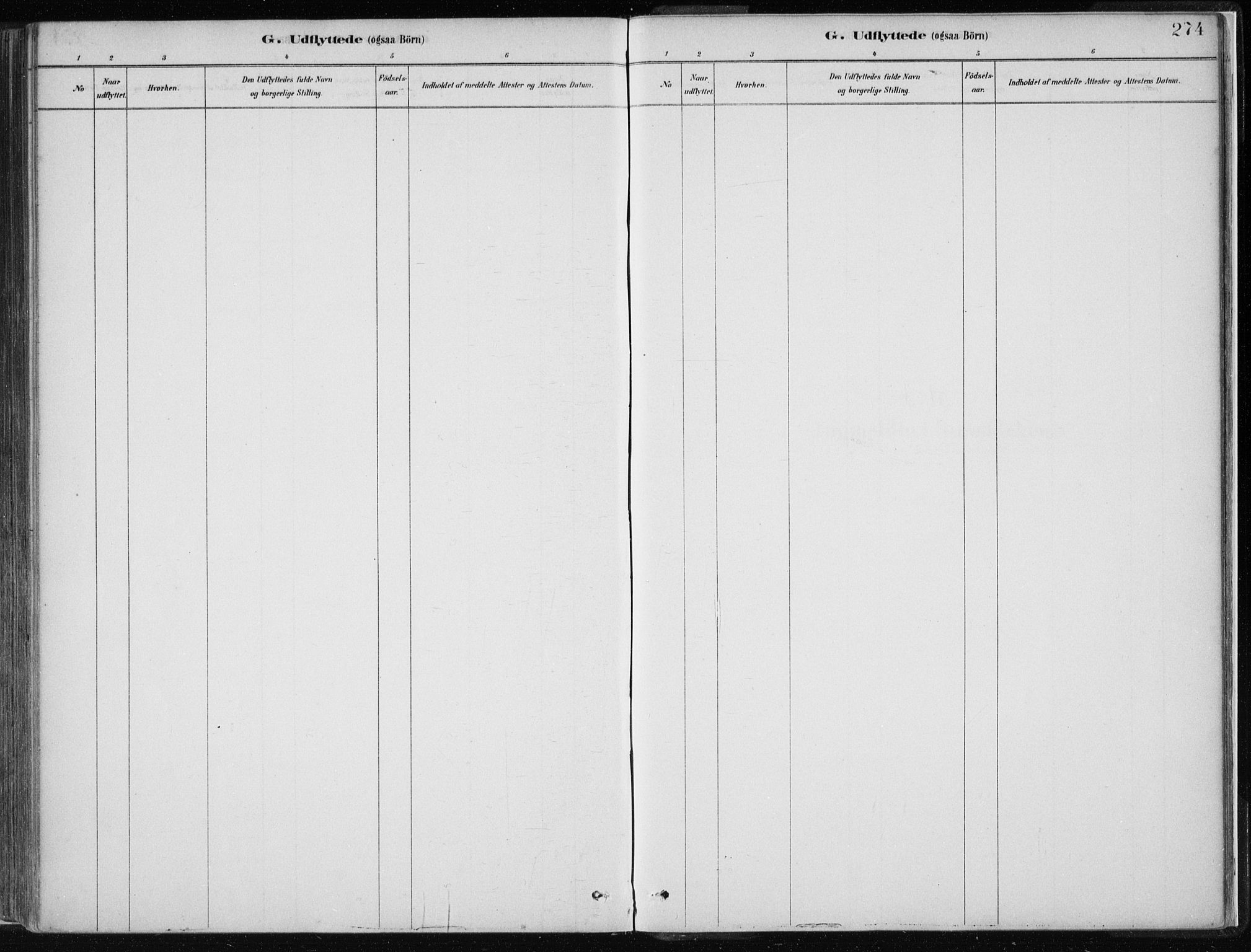 Masfjorden Sokneprestembete, SAB/A-77001: Ministerialbok nr. B  1, 1876-1899, s. 274