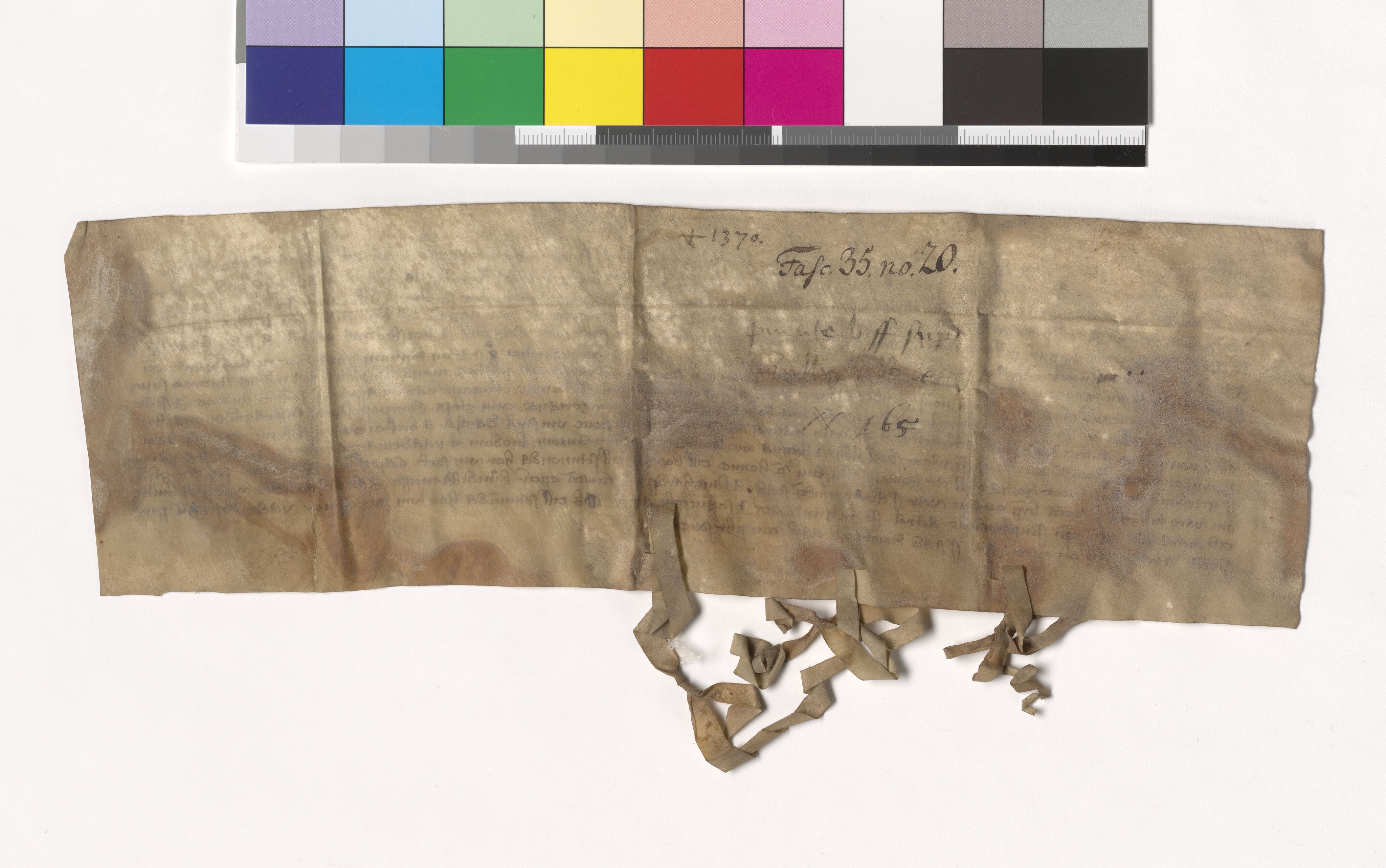 Riksarkivets diplomsamling, AV/RA-EA-5965/F05/L0110: NRA AM fasc. 35 nr. 13-20, 1312-1370, s. 18