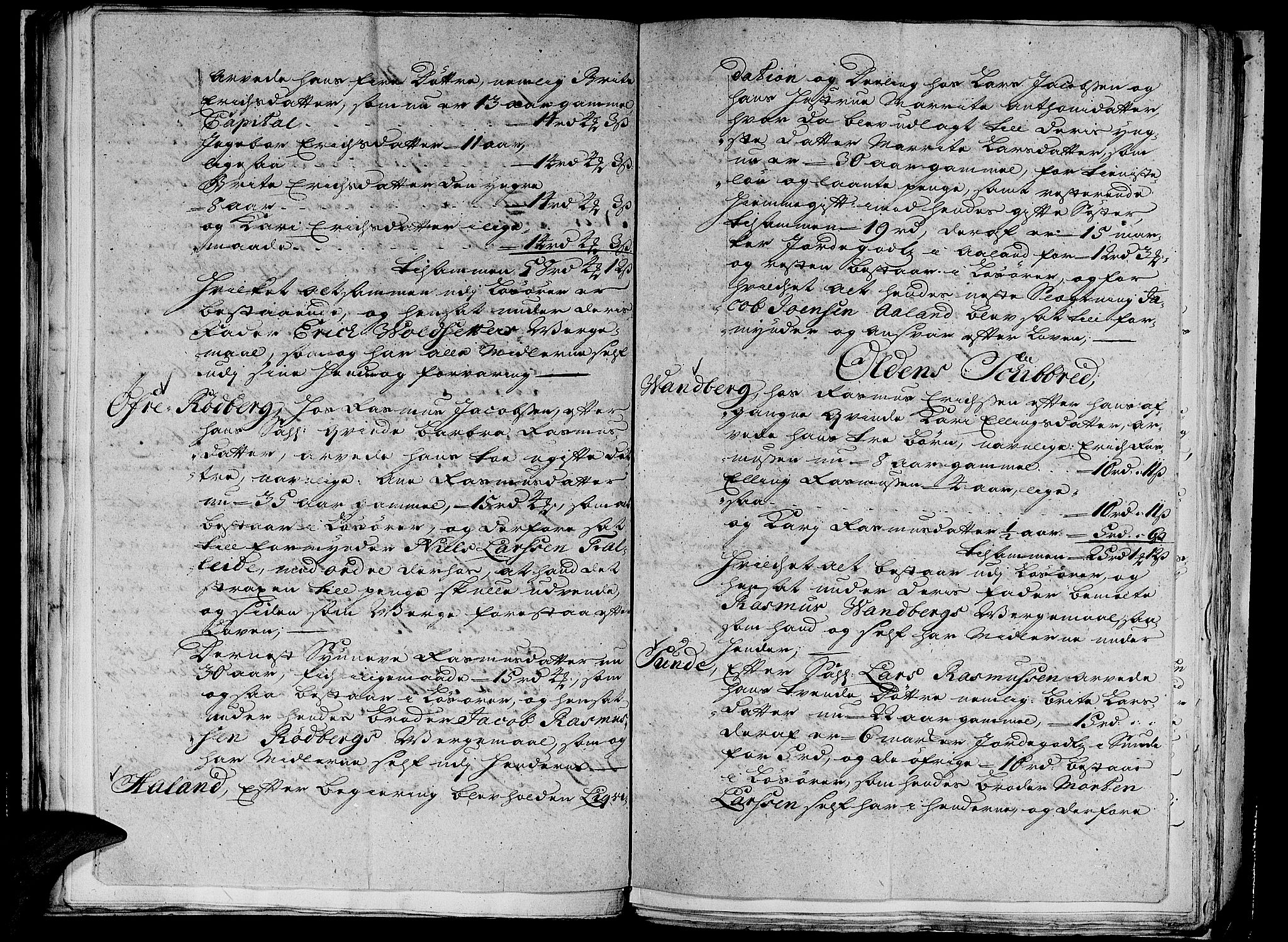 Nordfjord sorenskriveri, SAB/A-2801/04/04a/L0008: Skifteprotokollar, 1733-1744, s. 47