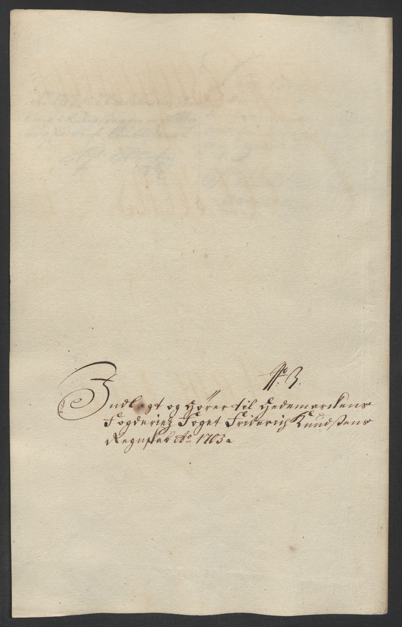 Rentekammeret inntil 1814, Reviderte regnskaper, Fogderegnskap, RA/EA-4092/R16/L1041: Fogderegnskap Hedmark, 1703-1704, s. 47