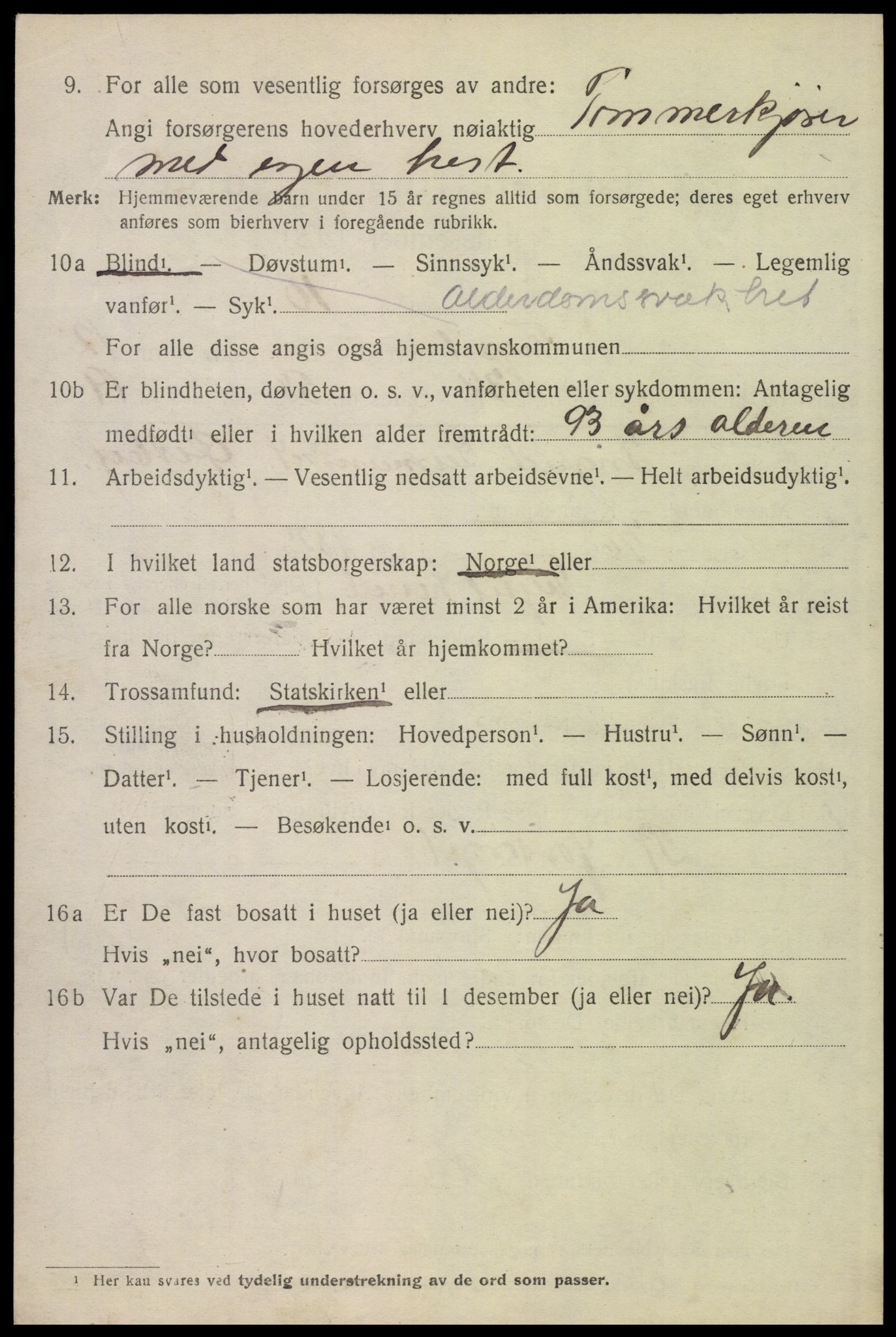 SAH, Folketelling 1920 for 0428 Trysil herred, 1920, s. 7586