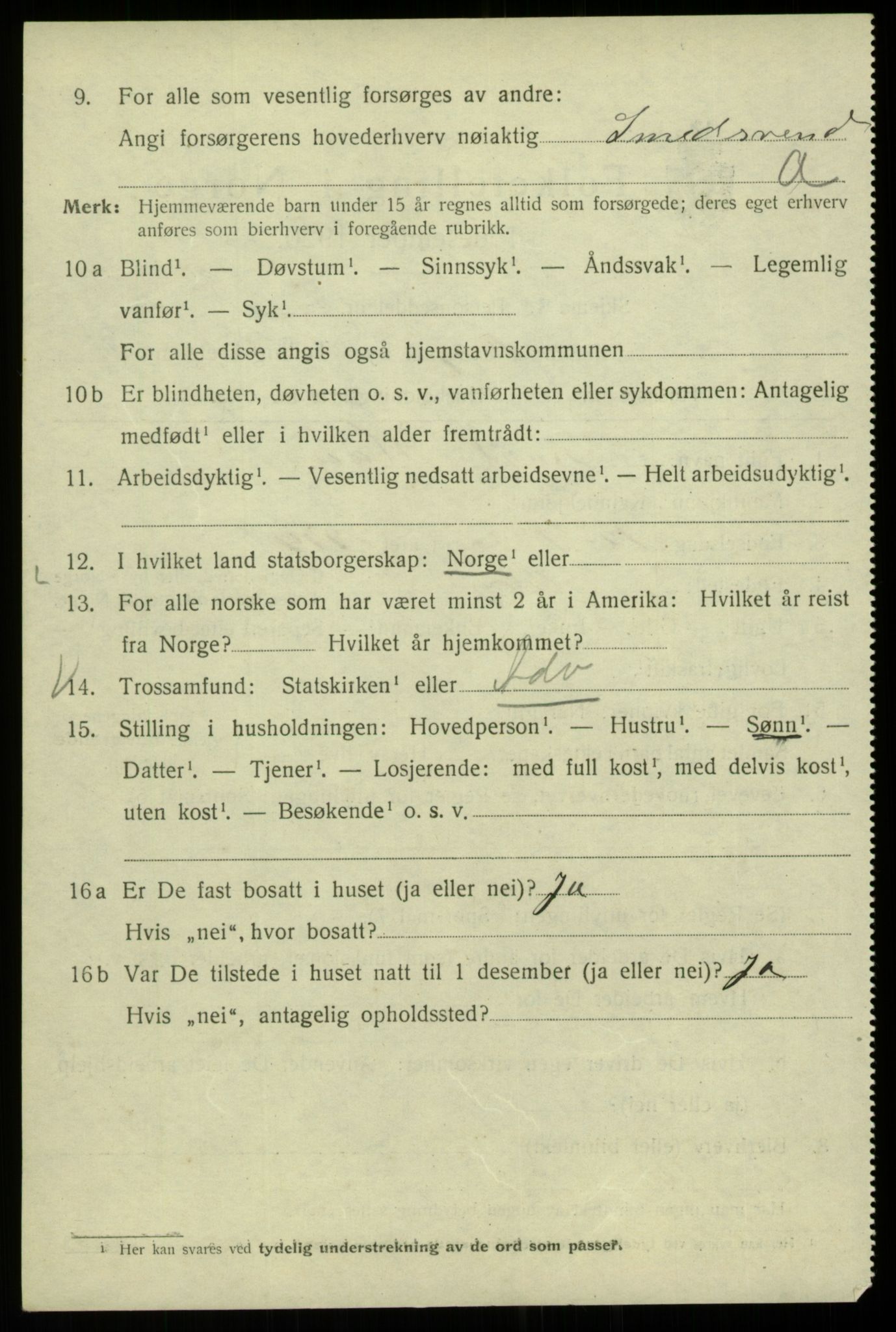 SAB, Folketelling 1920 for 1301 Bergen kjøpstad, 1920, s. 71158