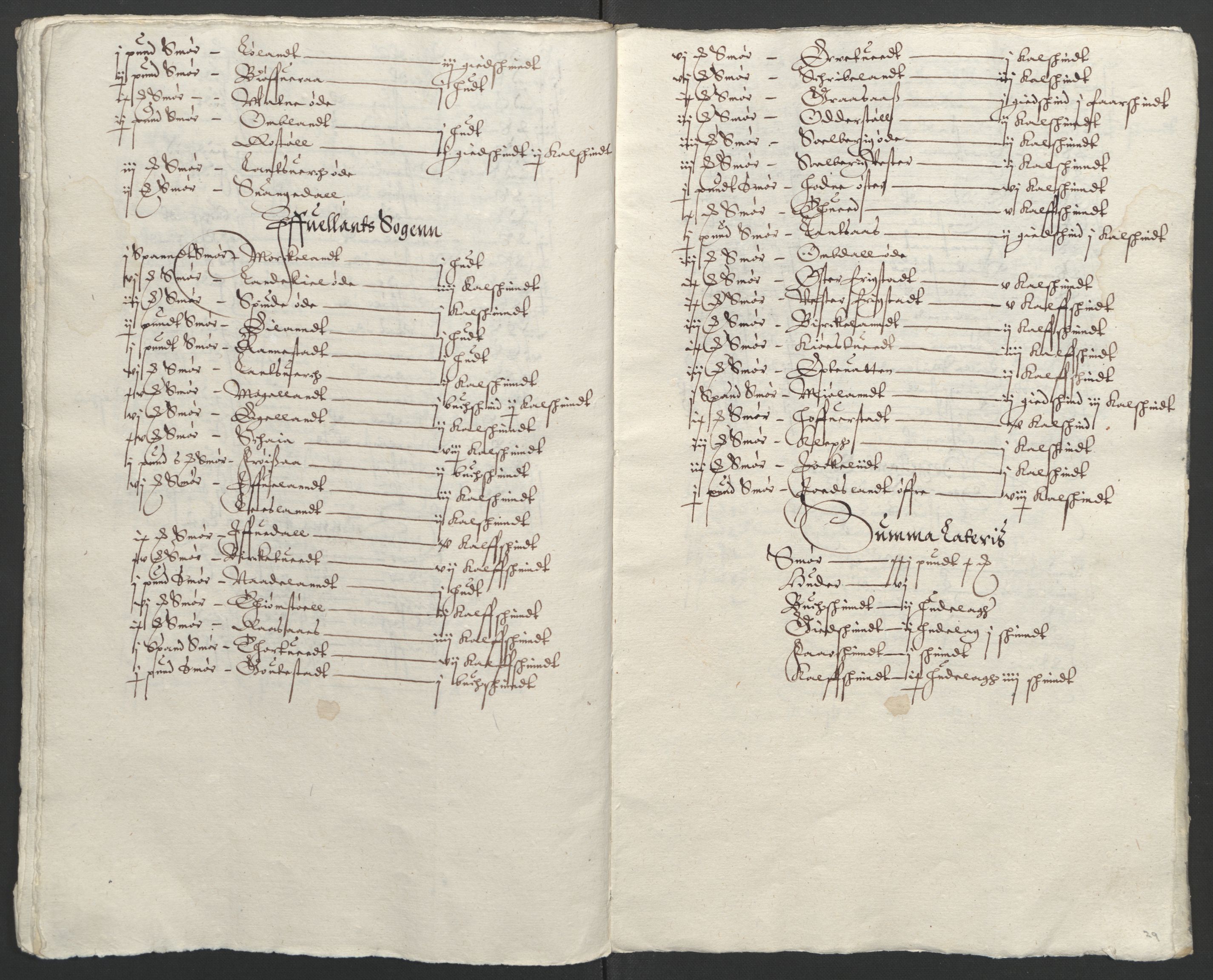 Stattholderembetet 1572-1771, AV/RA-EA-2870/Ek/L0002/0002: Jordebøker til utlikning av garnisonsskatt 1624-1626: / Jordebøker for Agdesiden len, 1624-1625, s. 31