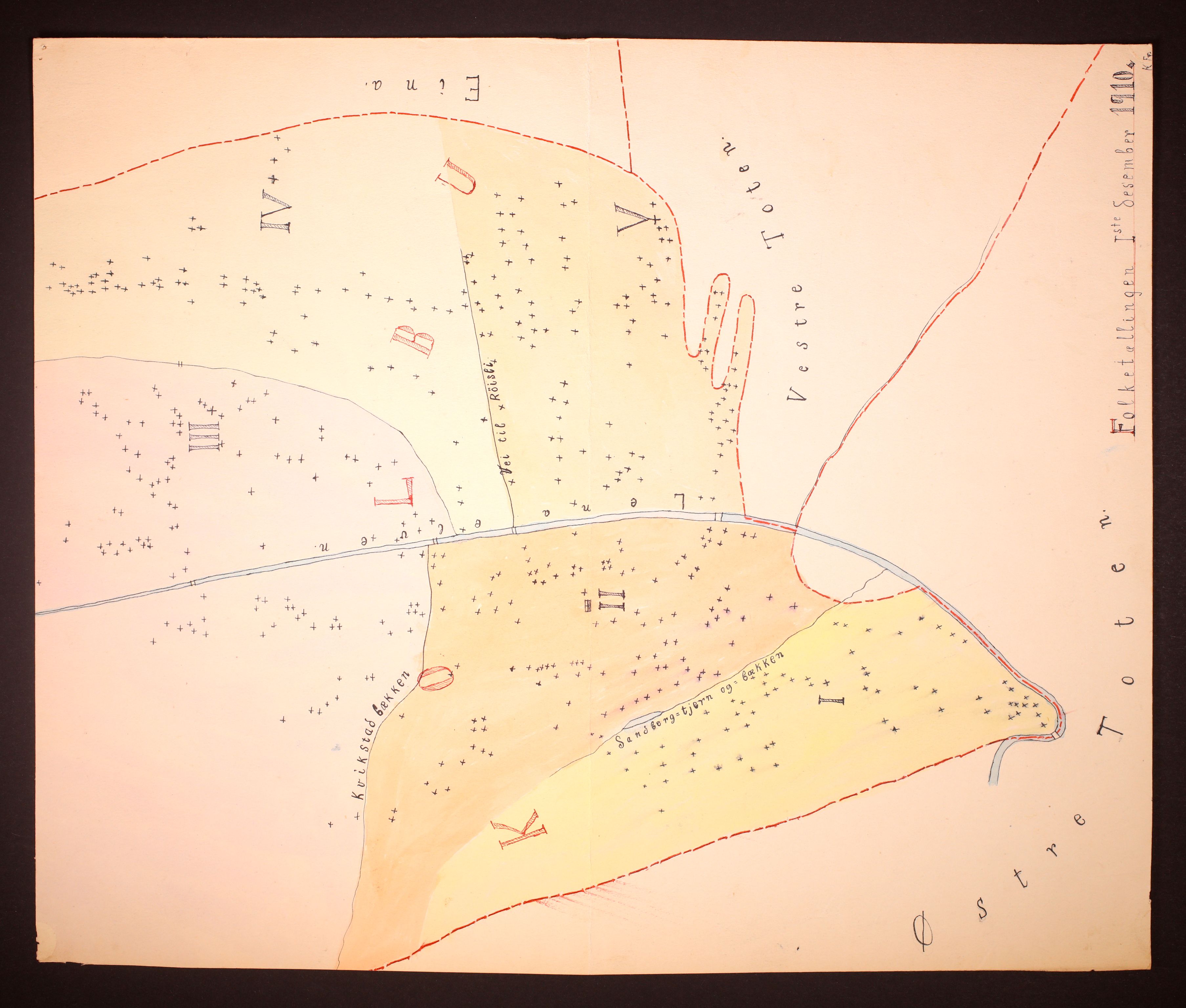 RA, Folketelling 1910 for 0531 Kolbu herred, 1910, s. 25