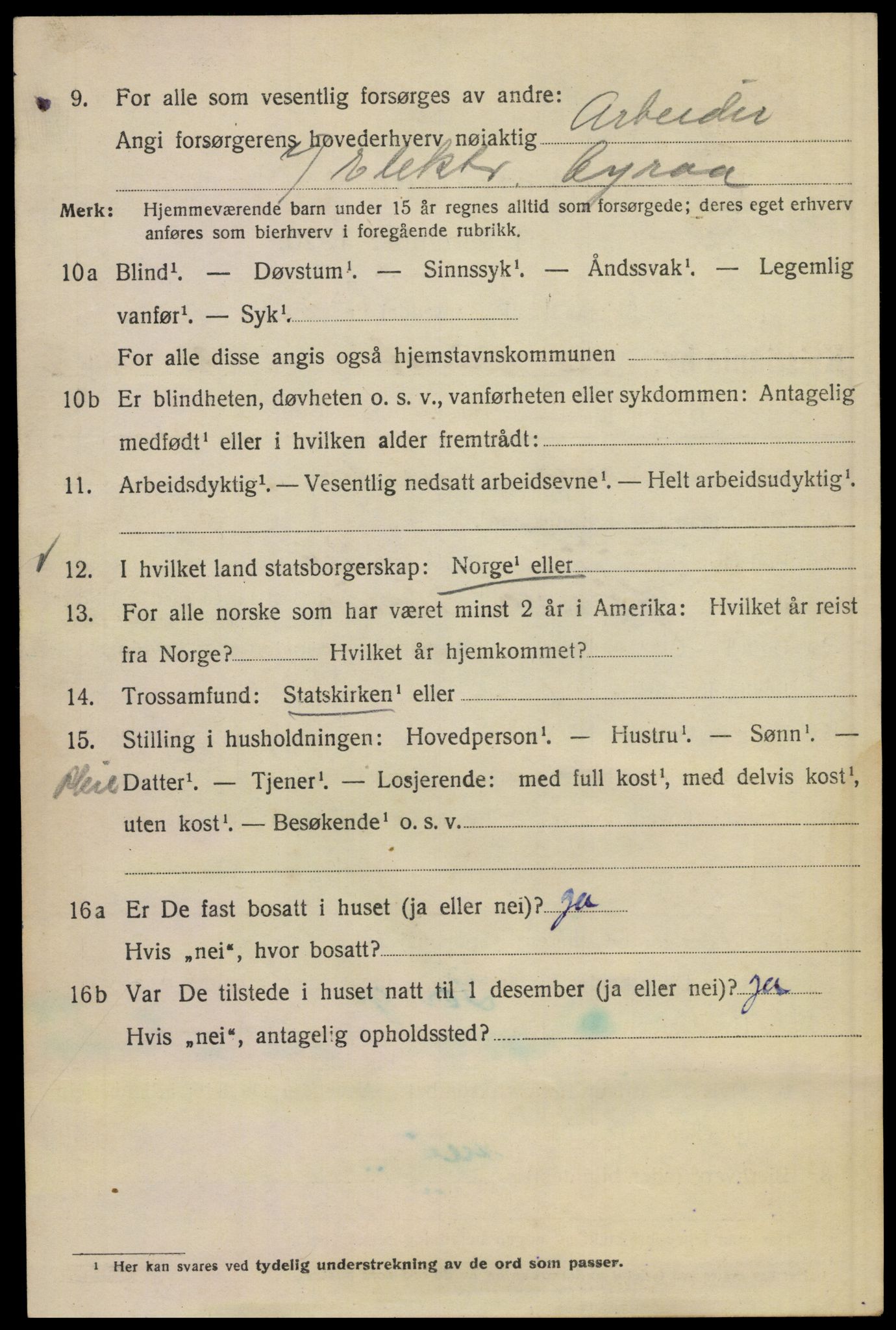 SAO, Folketelling 1920 for 0301 Kristiania kjøpstad, 1920, s. 432918